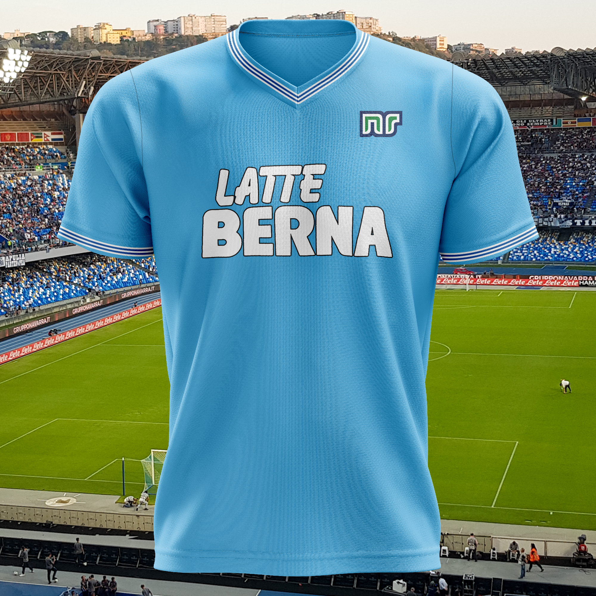 SSC Napoli 1983-84 Home Kit Retro Shirt PT66751