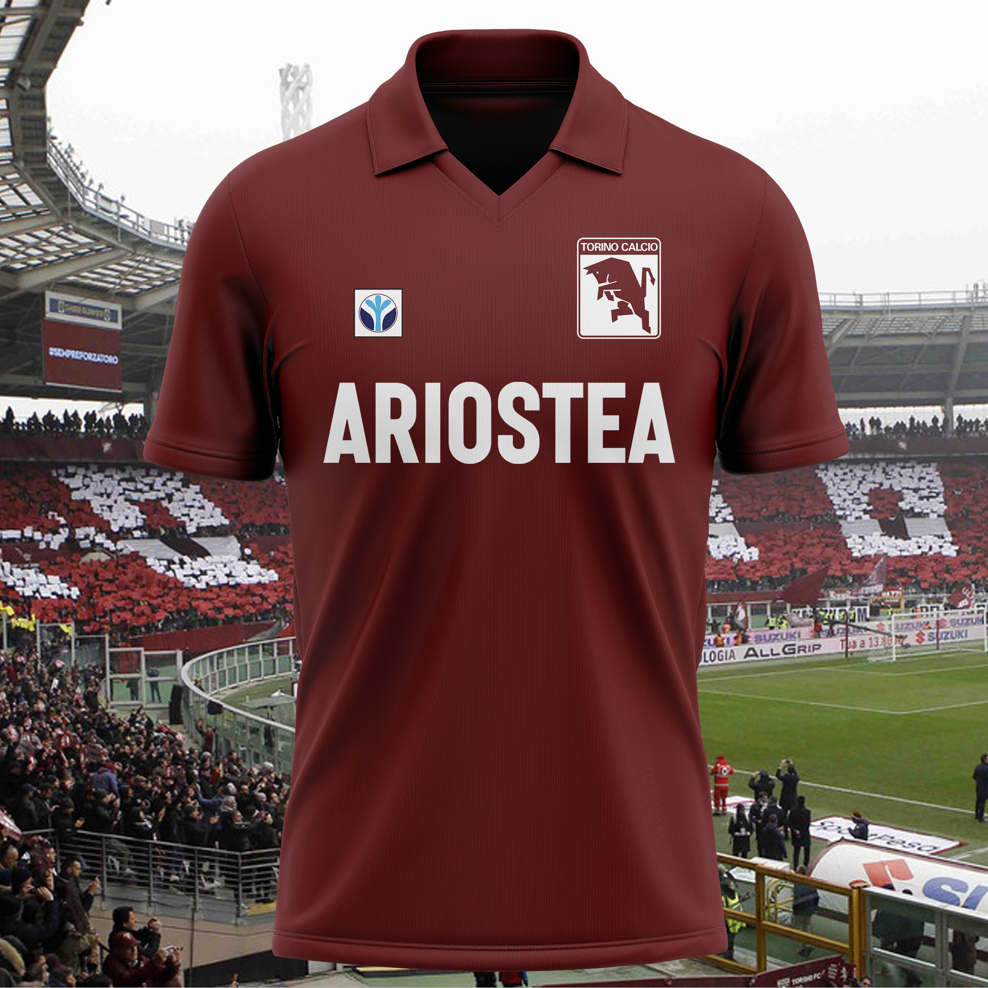 Torino FC 1983-84 Home Kit Retro Shirt PT66752