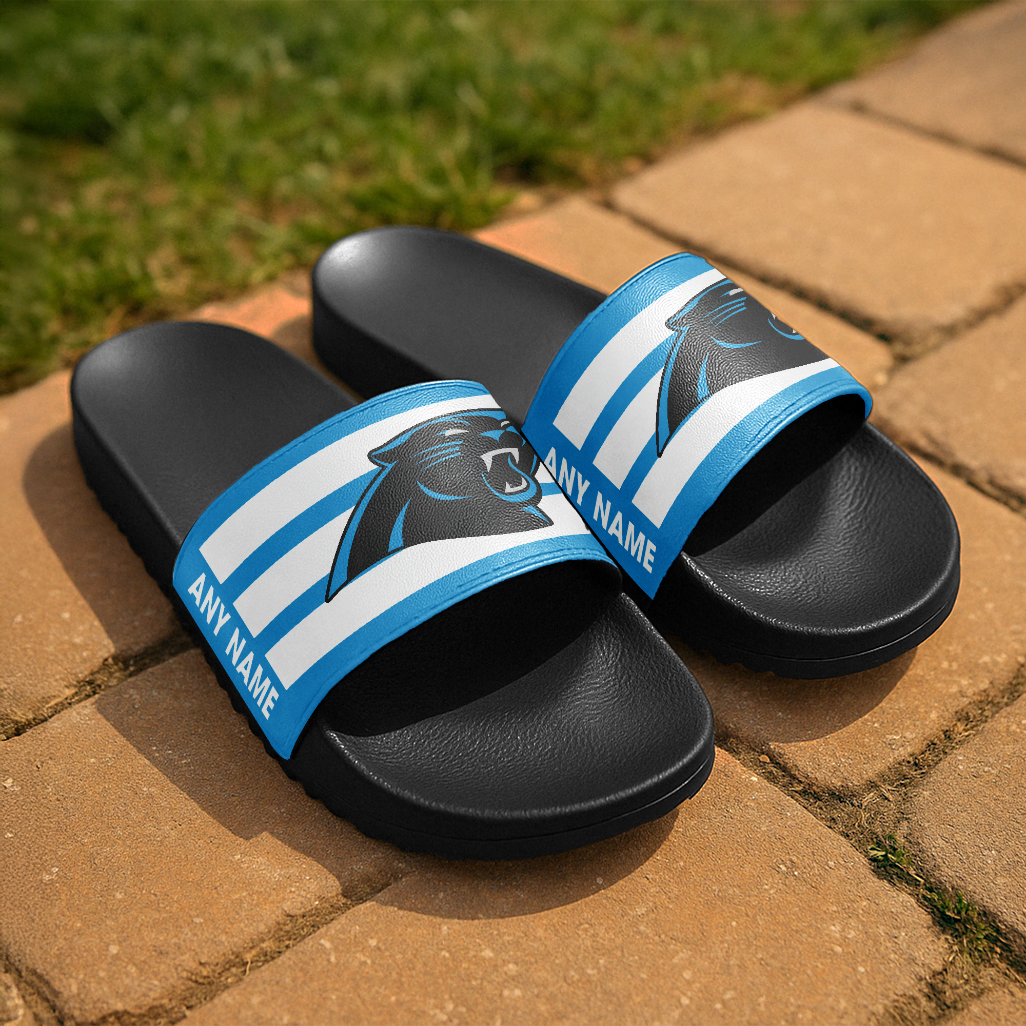 Carolina Panthers Slide Sandals PT67064