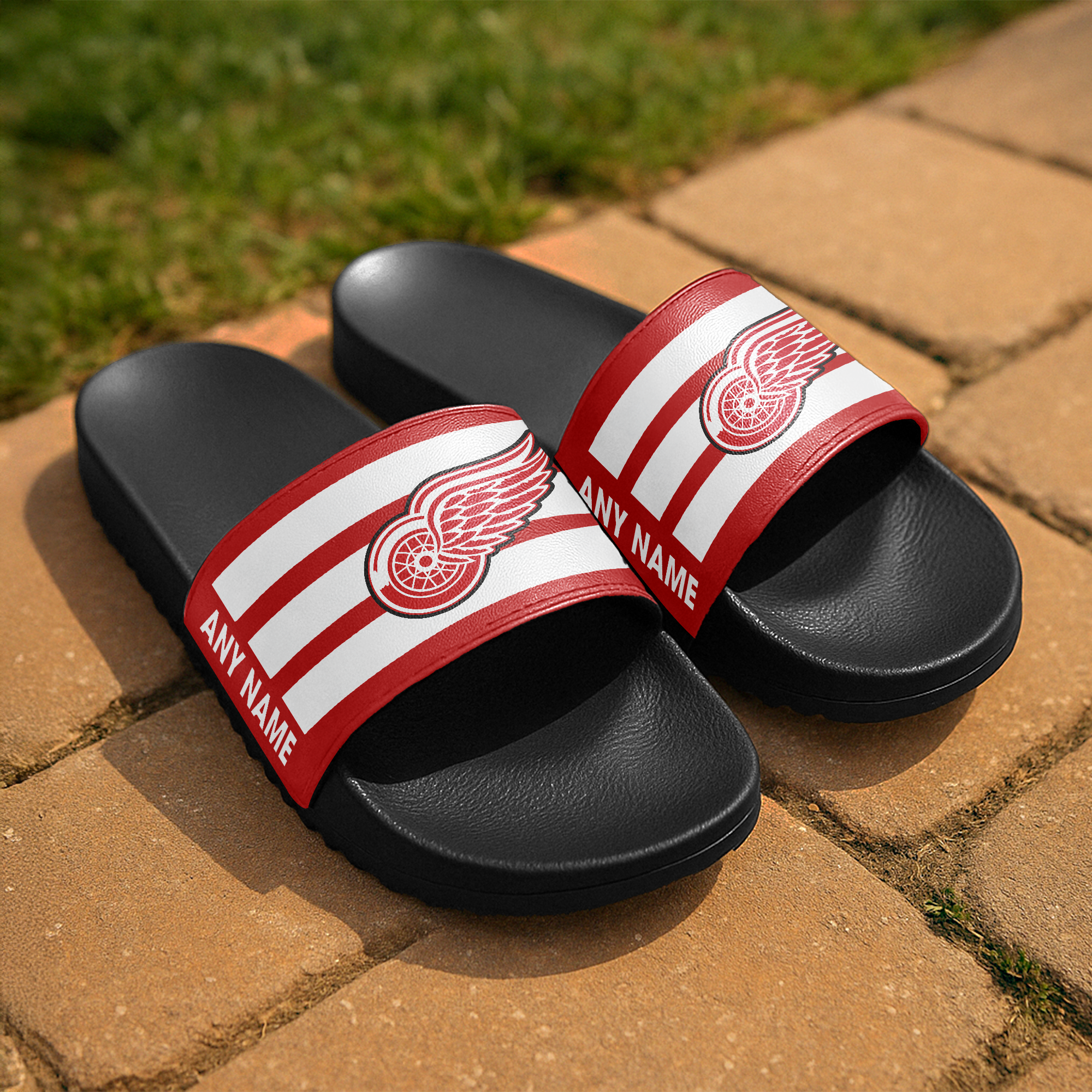 Detroit Red Wings Slide Sandals PT67107