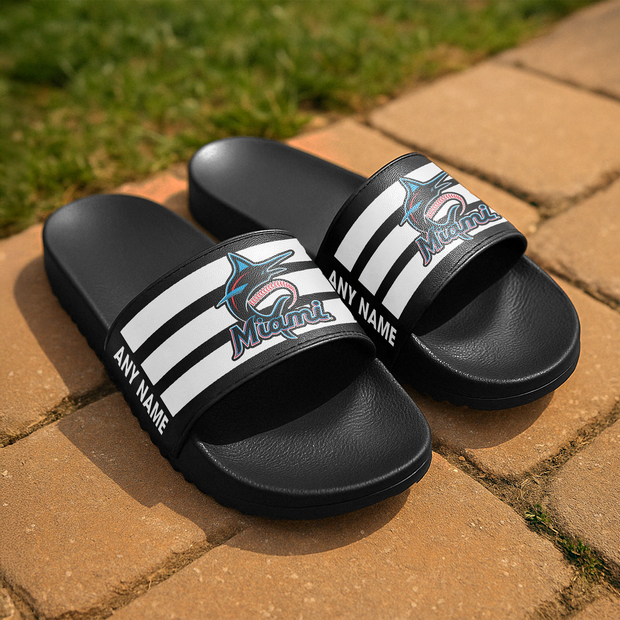 Miami Marlins Slide Sandals PT67145