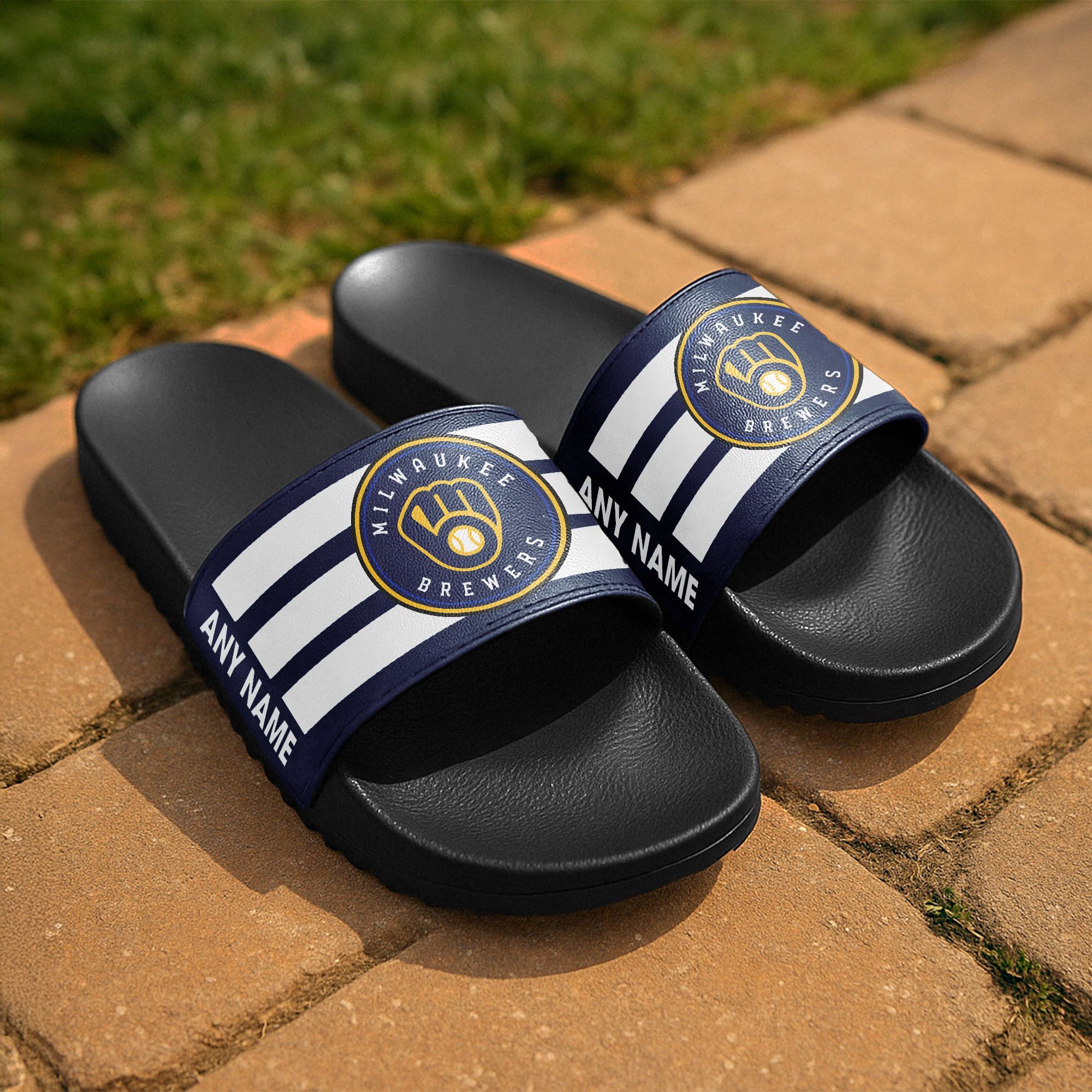 Milwaukee Brewers Slide Sandals PT67146