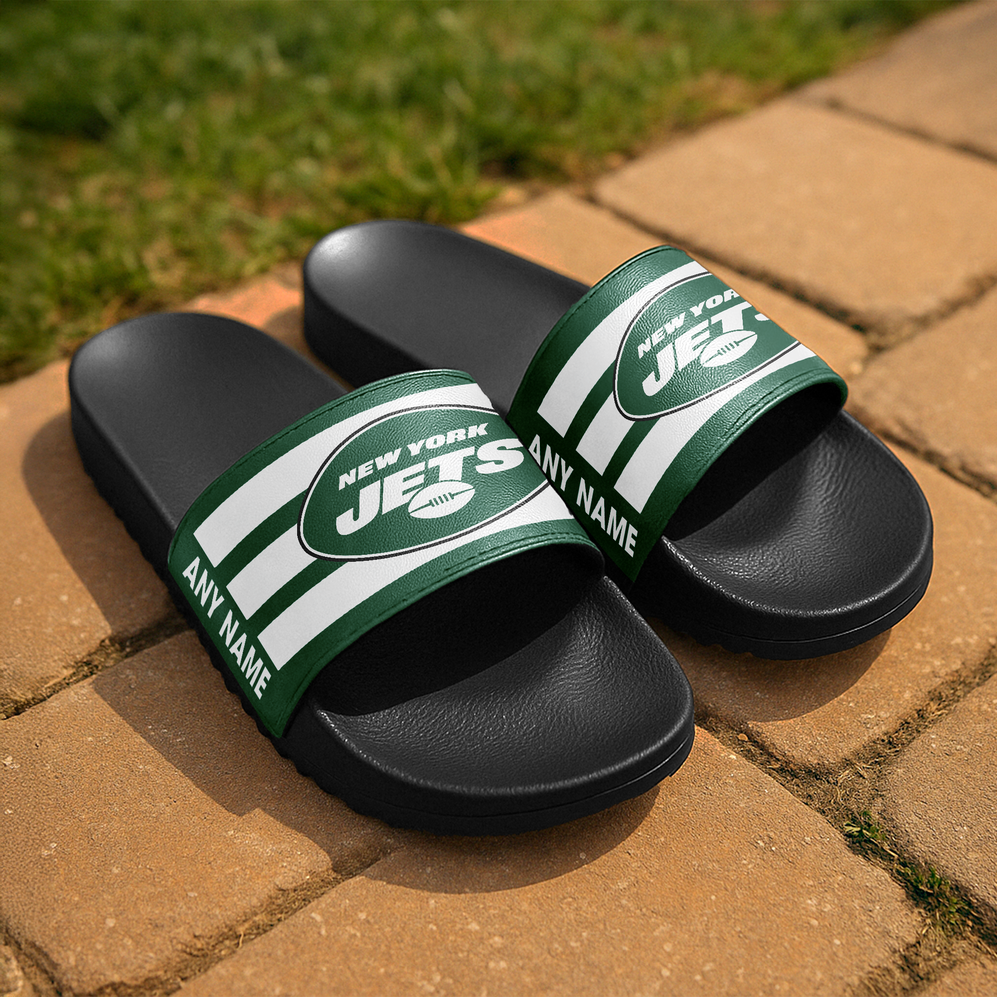 New York Jets Slide Sandals PT67089