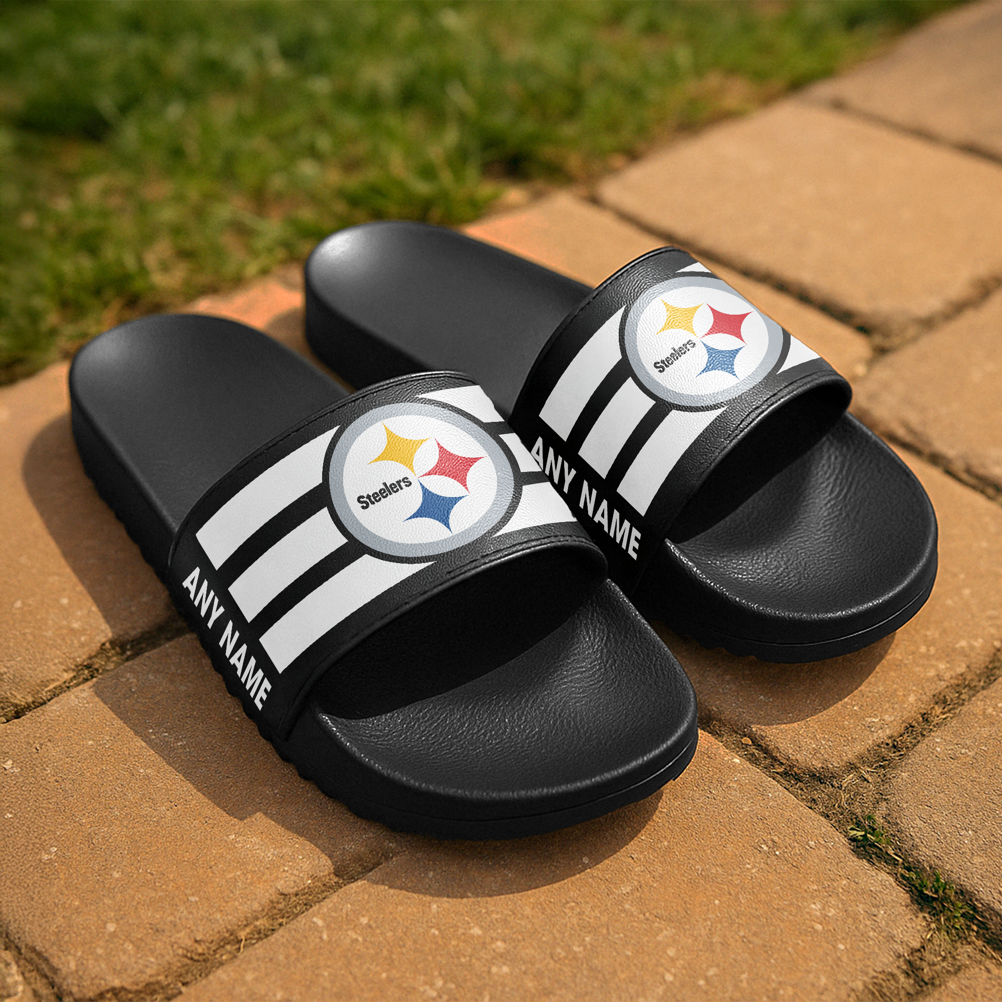 Pittsburgh Steelers Slide Sandals PT67091