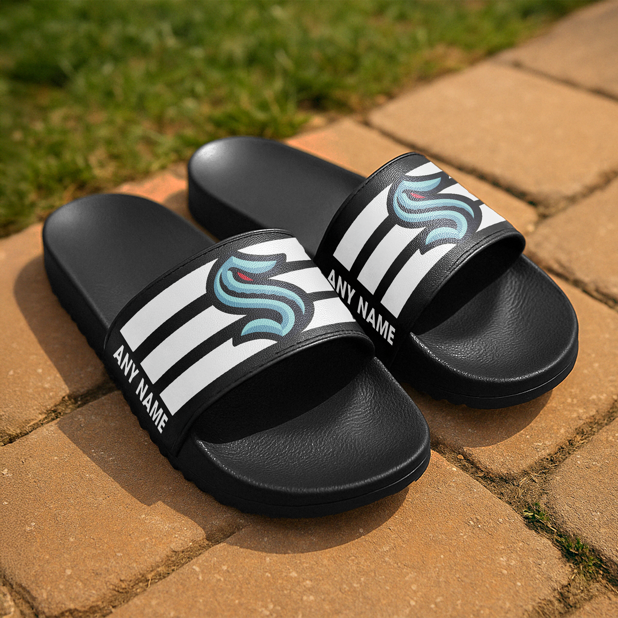 Seattle Kraken Slide Sandals PT67121
