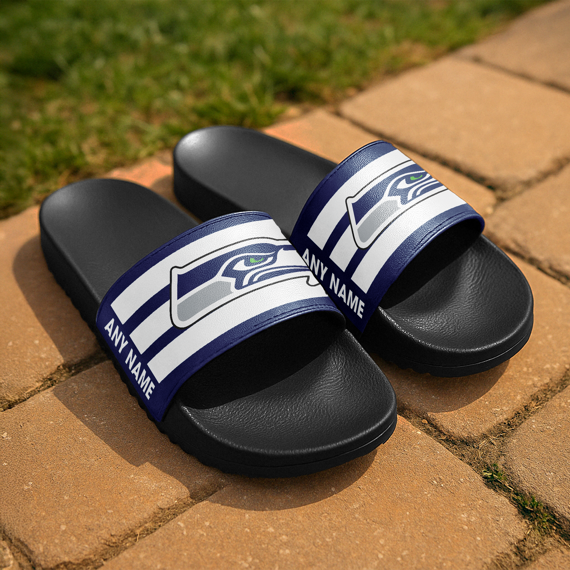 Seattle Seahawks Slide Sandals PT67093