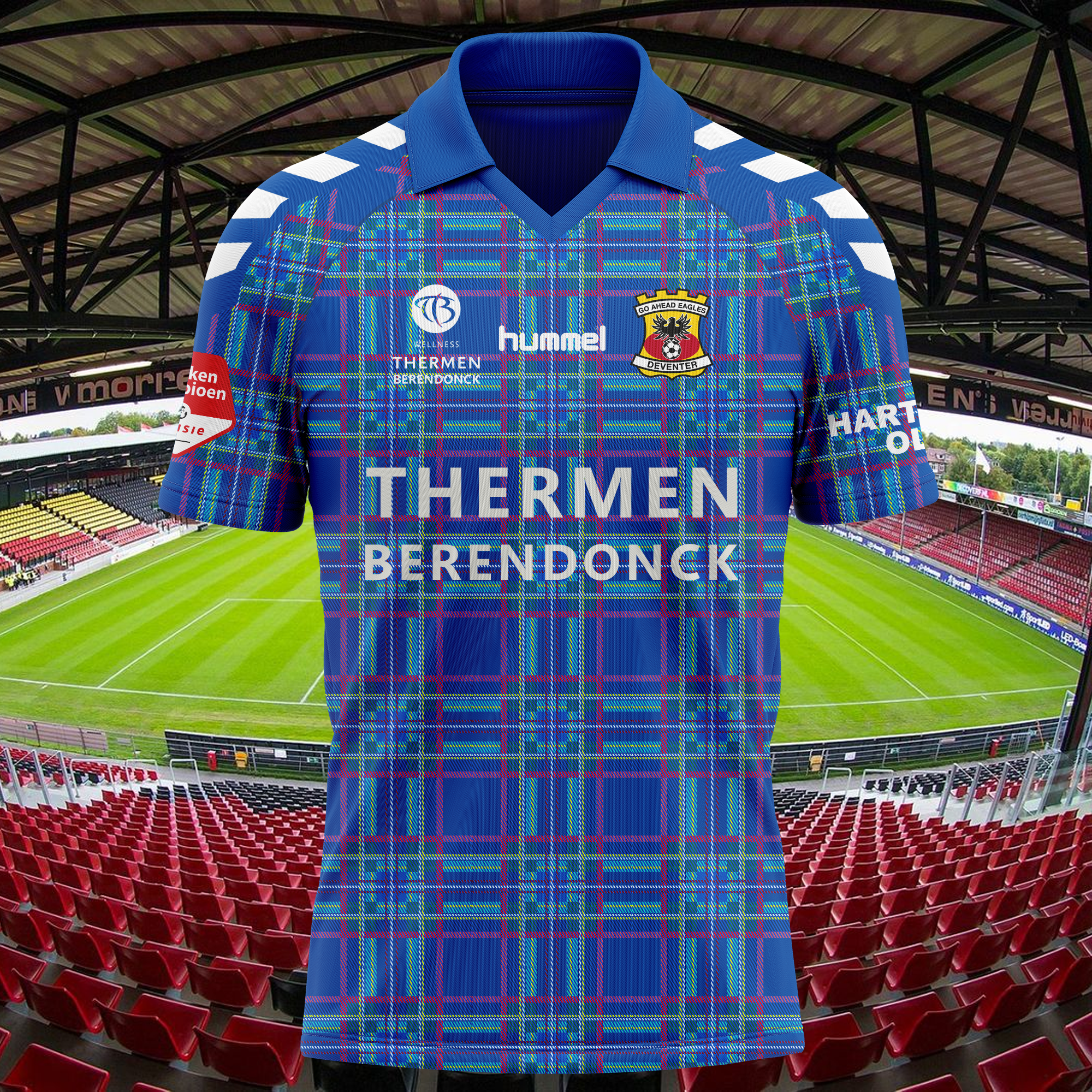 Go Ahead Eagles 2018-19 Away Kit PT67469