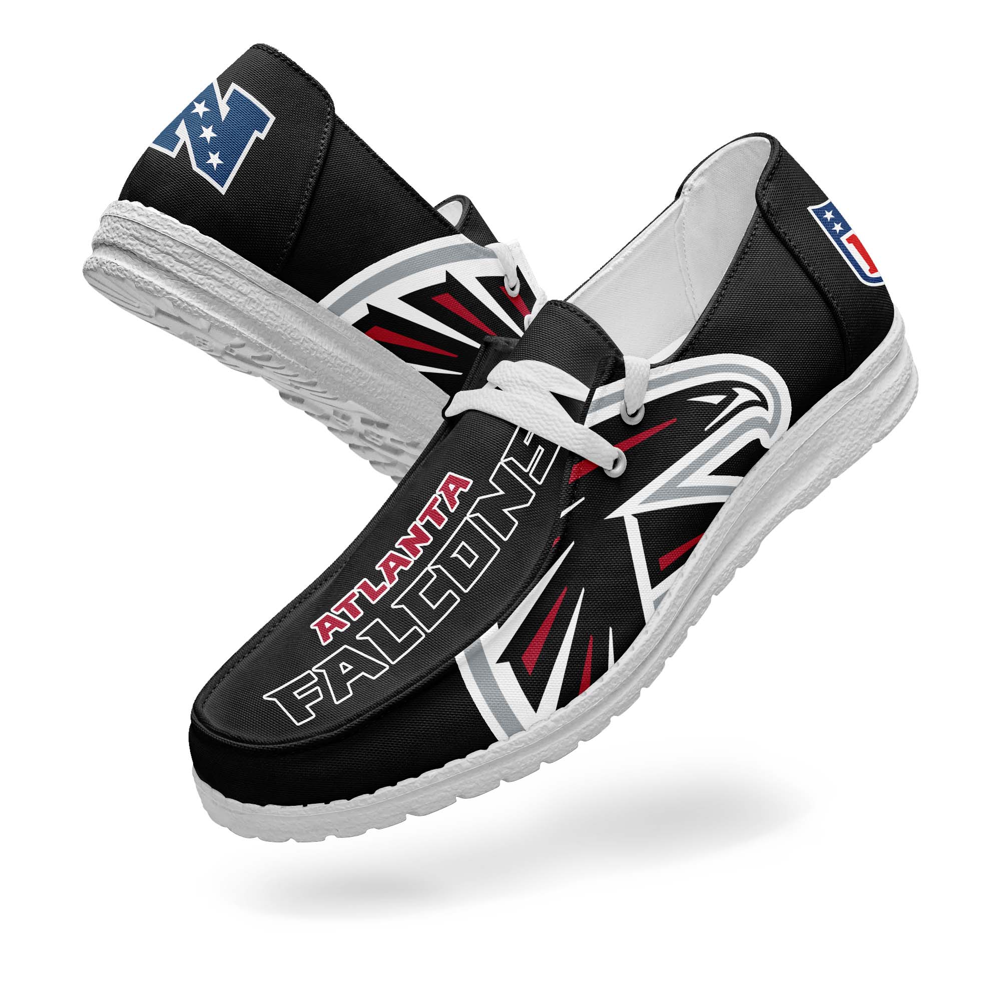 Atlanta Falcons Canvas Loafer Shoes PT67748