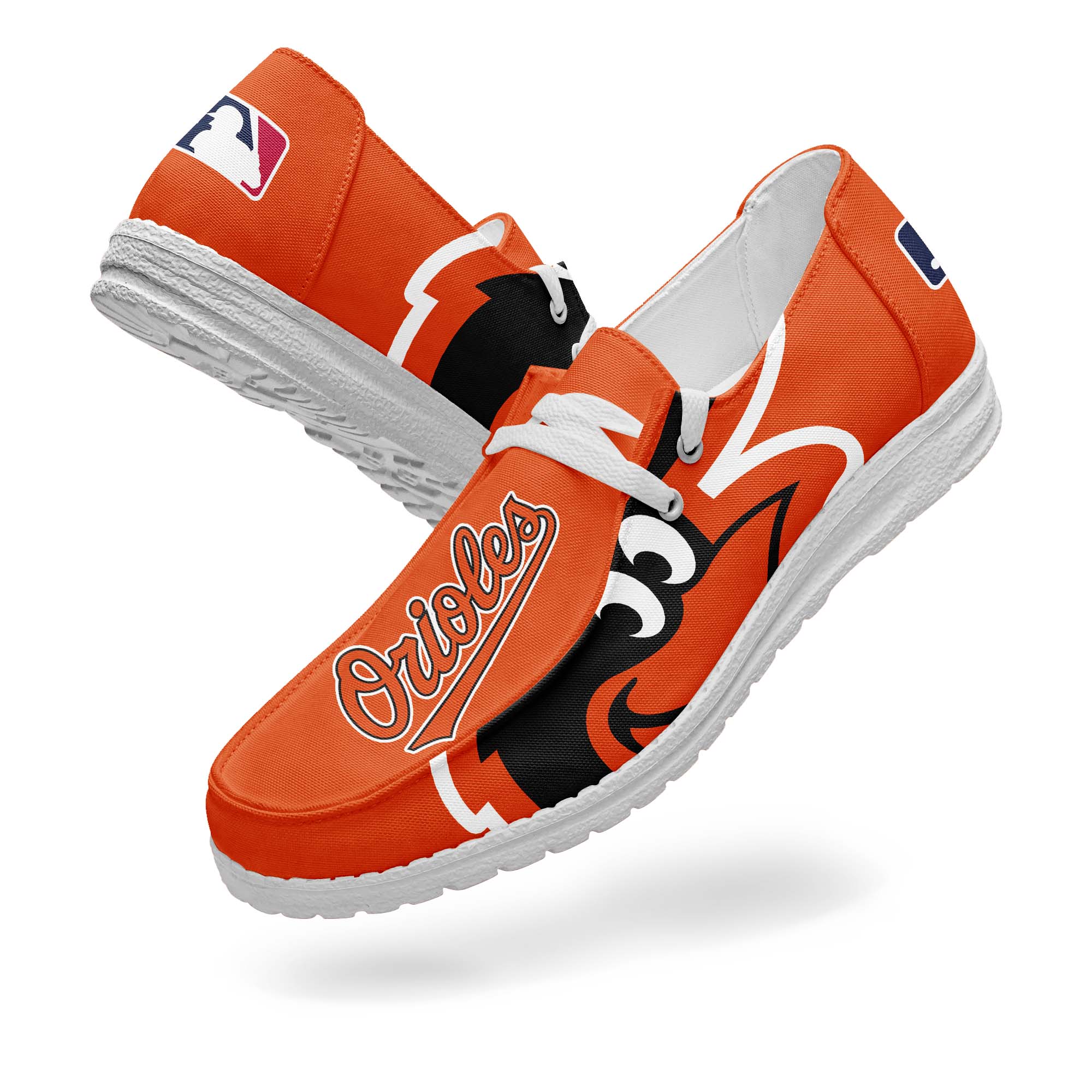 Baltimore Orioles Canvas Loafer Shoes PT67785
