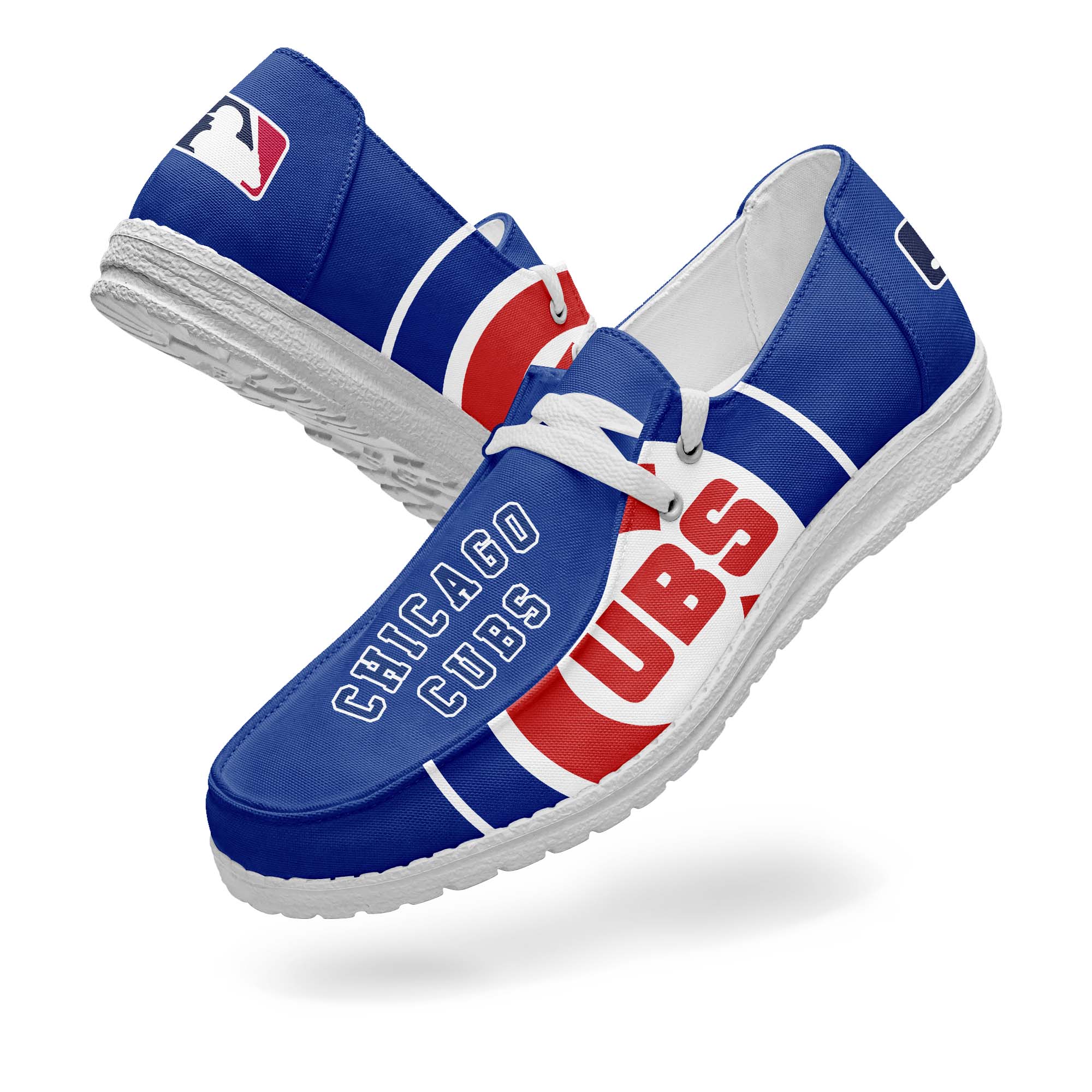 Chicago Cubs Canvas Loafer Shoes PT67787
