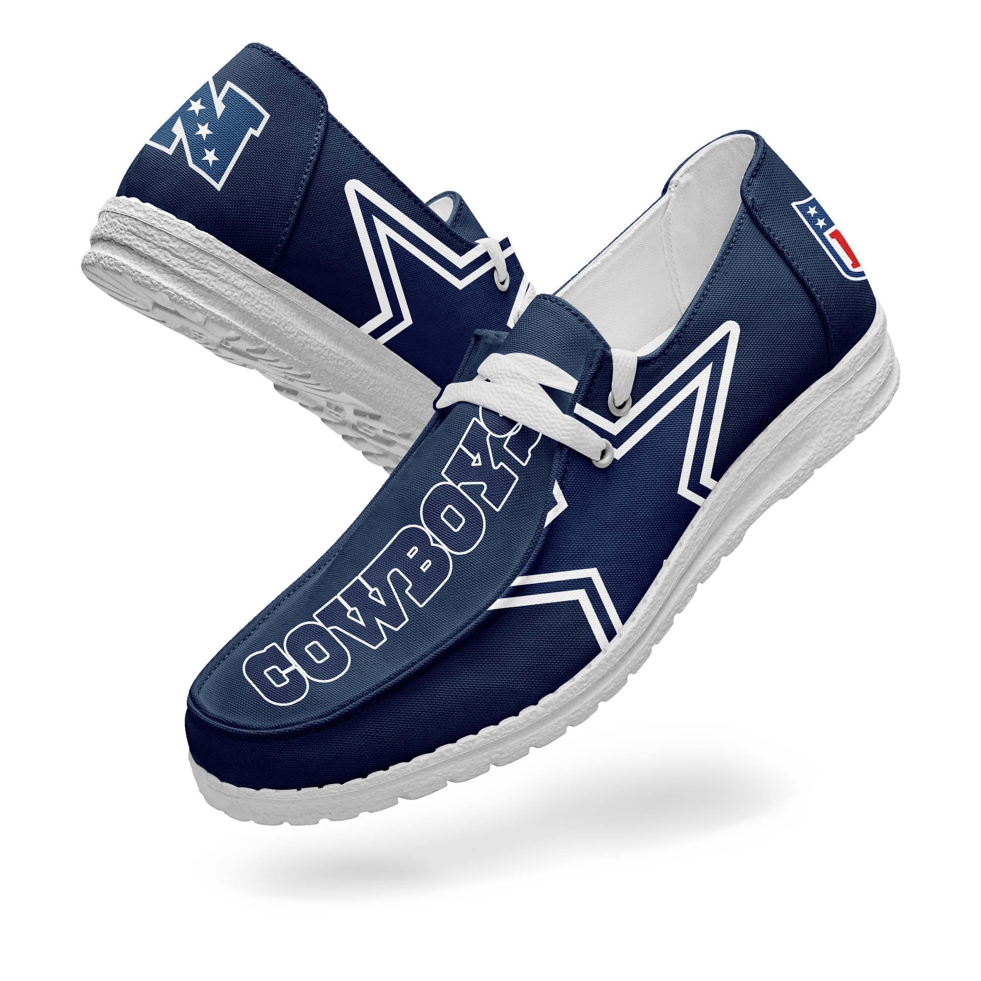 Dallas Cowboys  Canvas Loafer Shoes PT67755