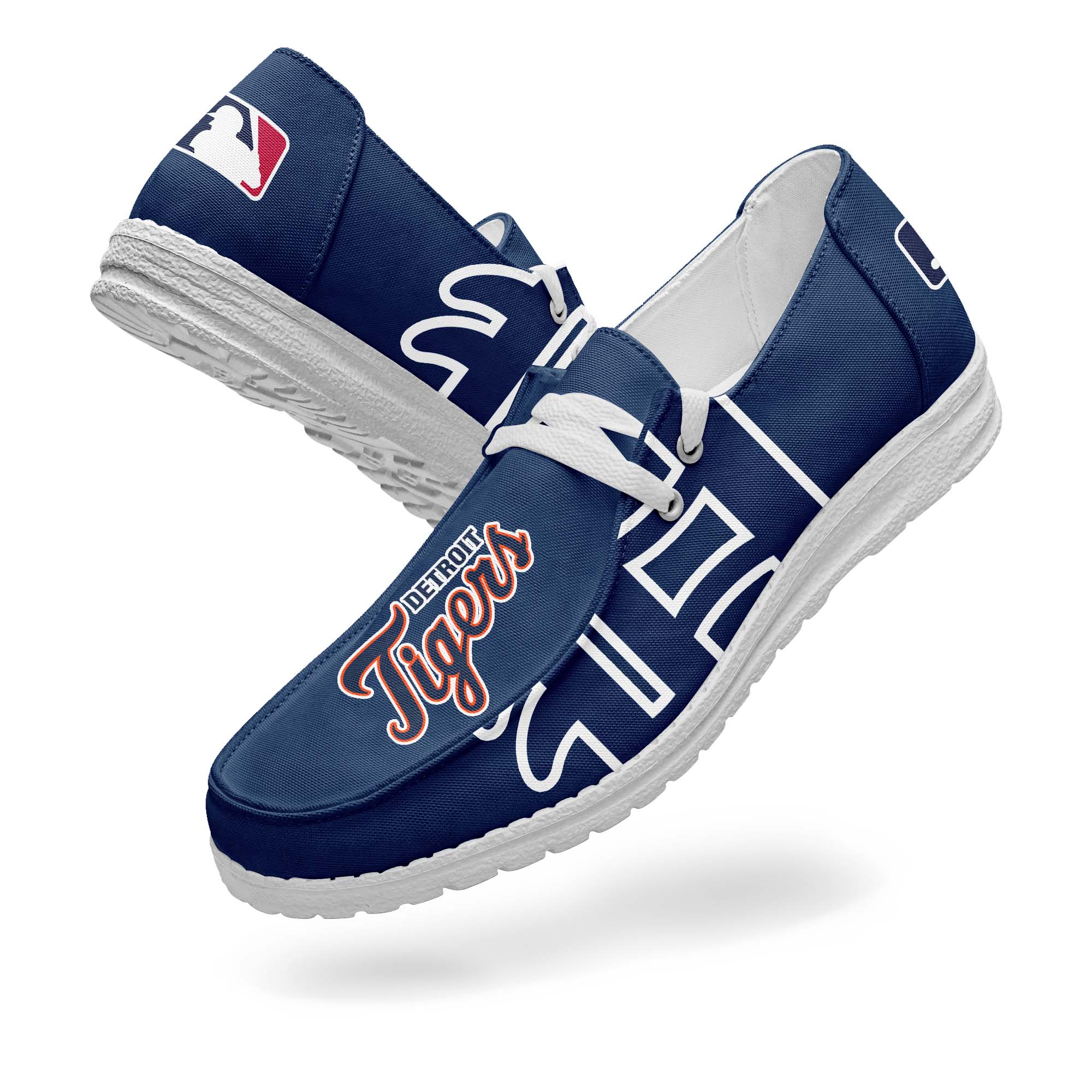 Detroit Tigers Canvas Loafer Shoes PT67792