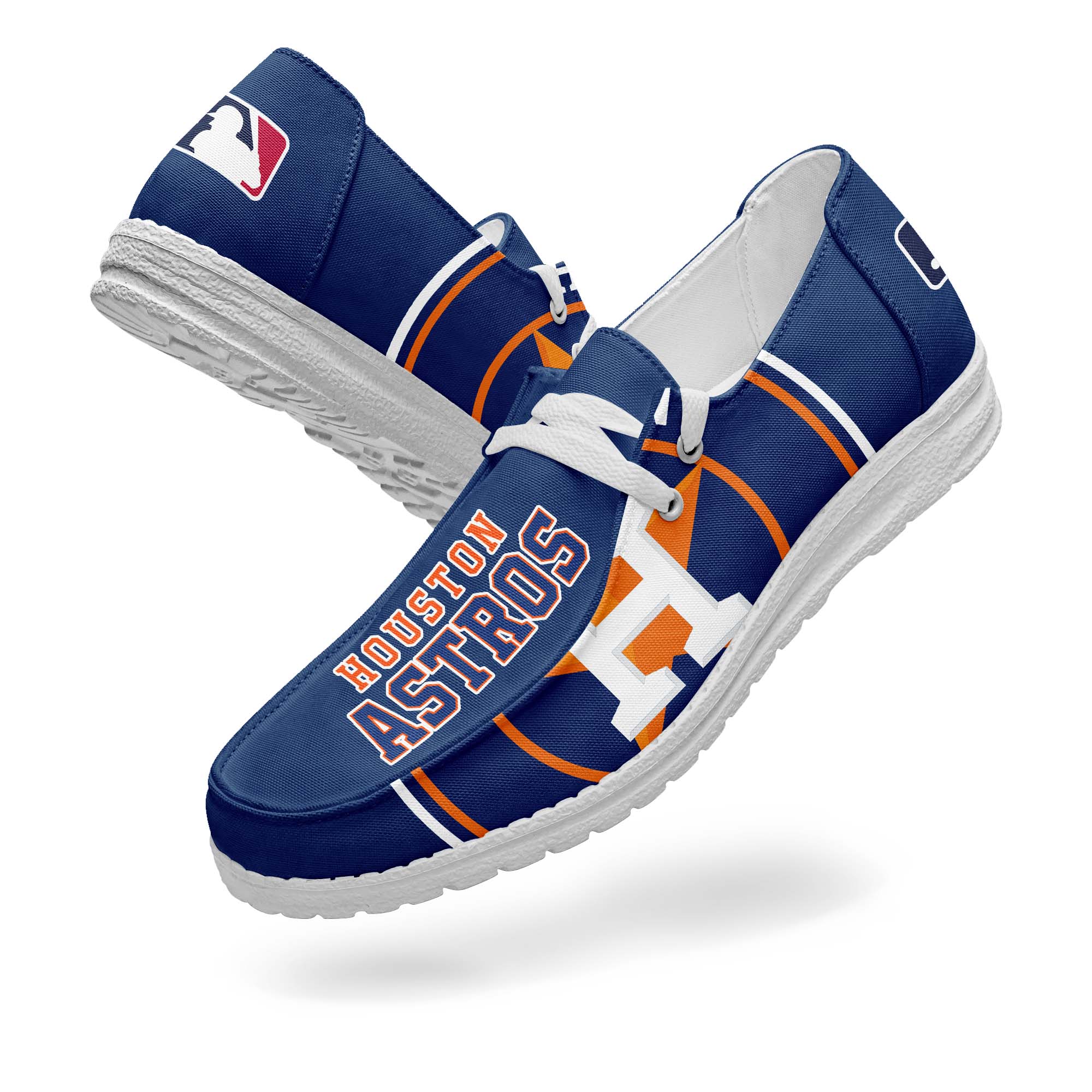 Houston Astros Canvas Loafer Shoes PT67793