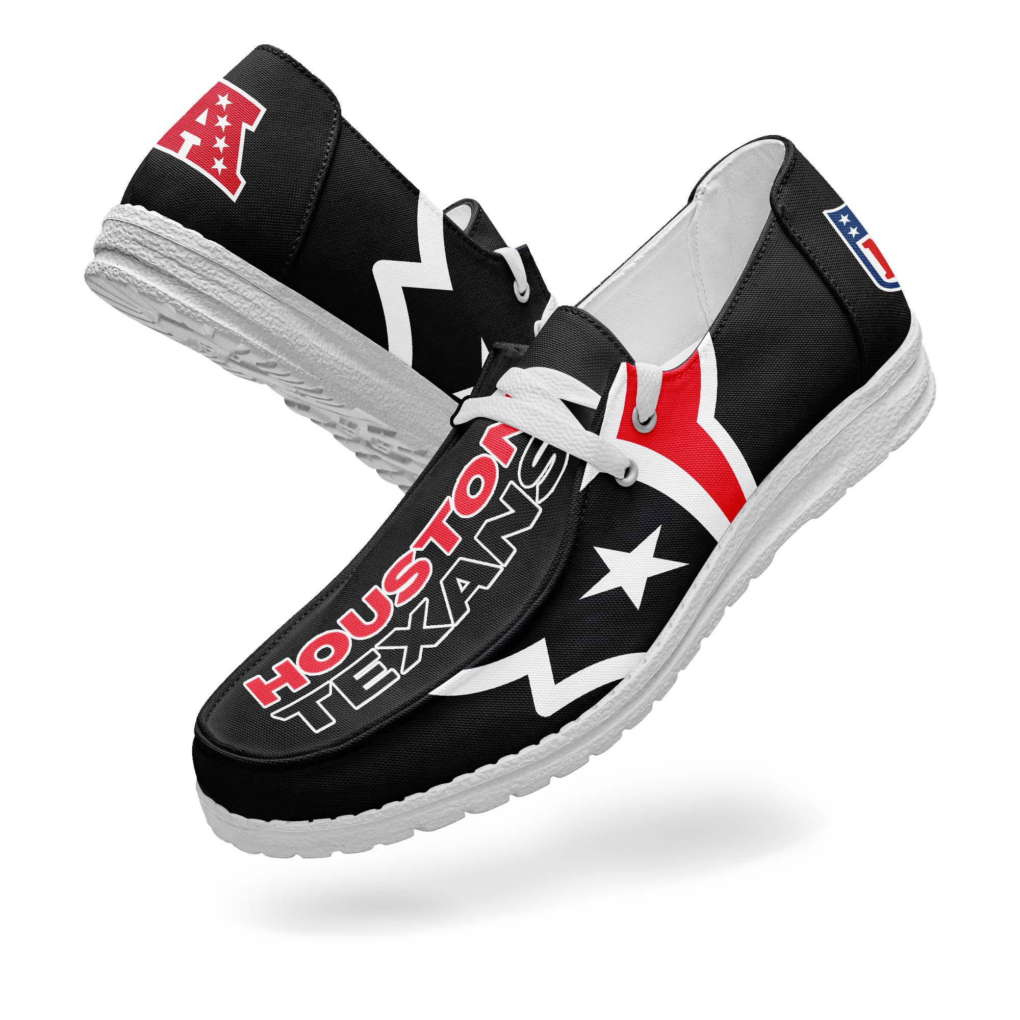Houston Texans Canvas Loafer Shoes PT67759