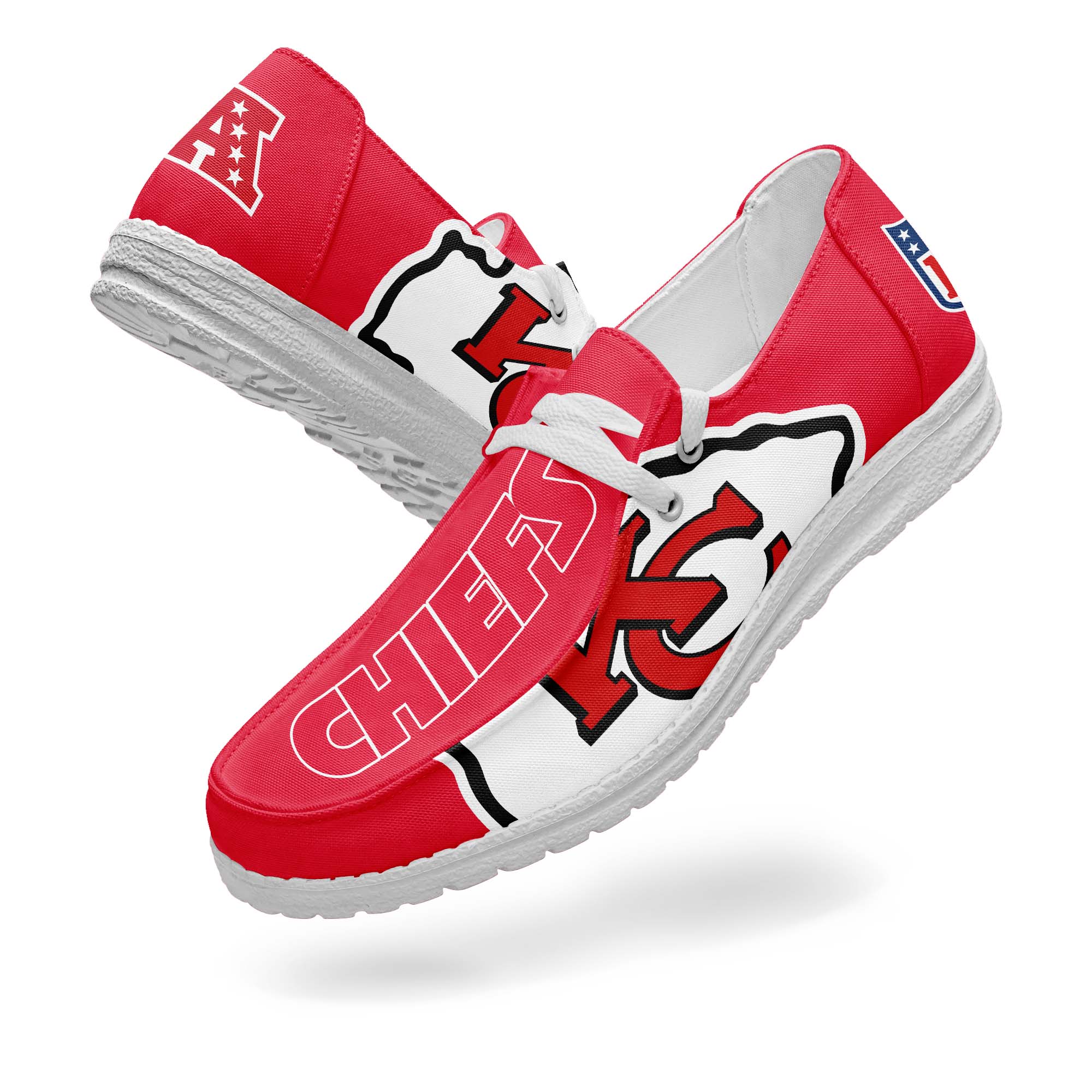 Kansas City Chiefs Canvas Loafer Shoes PT67762
