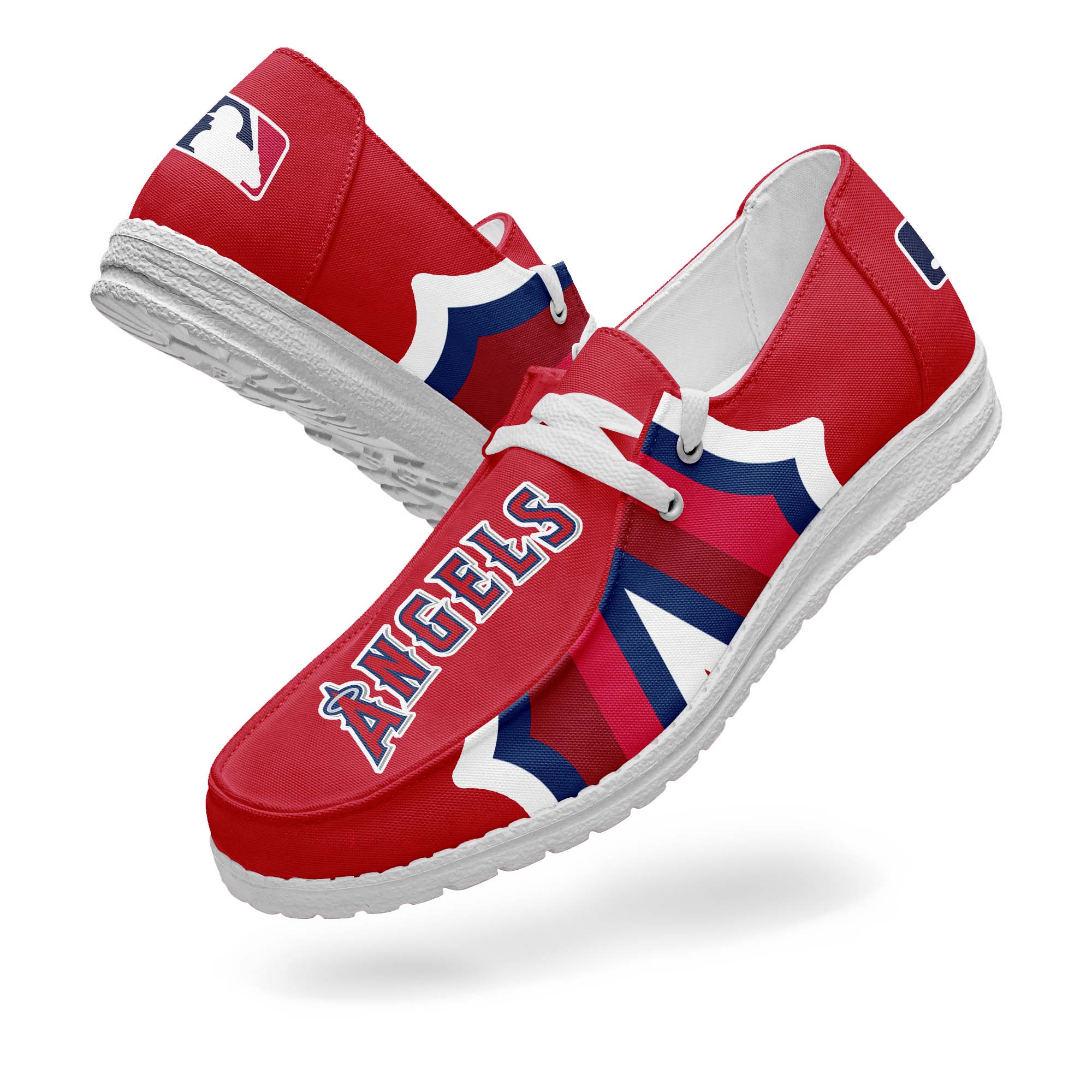 Los Angeles Angels Canvas Loafer Shoes PT67795