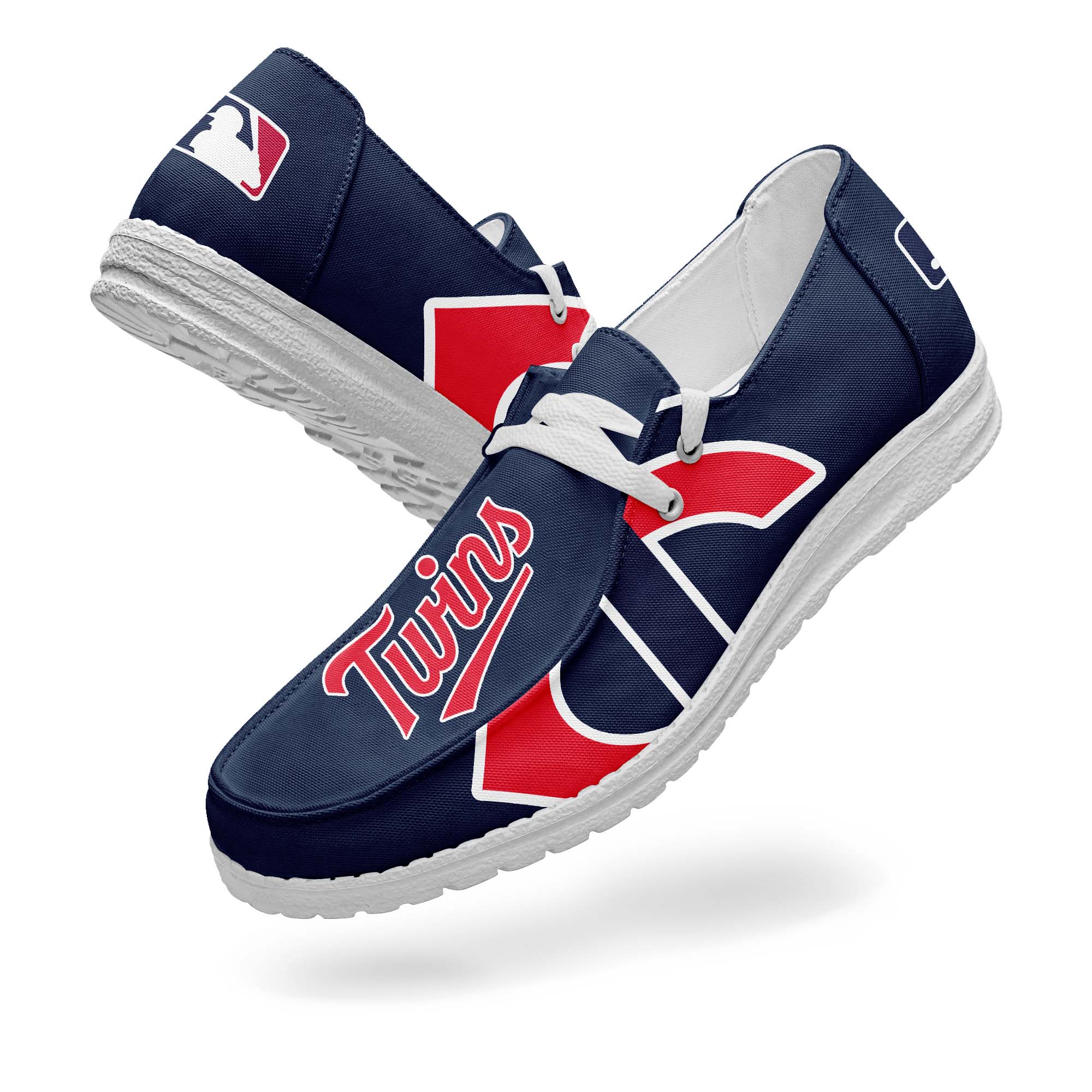 Minnesota Twins Canvas Loafer Shoes PT67799