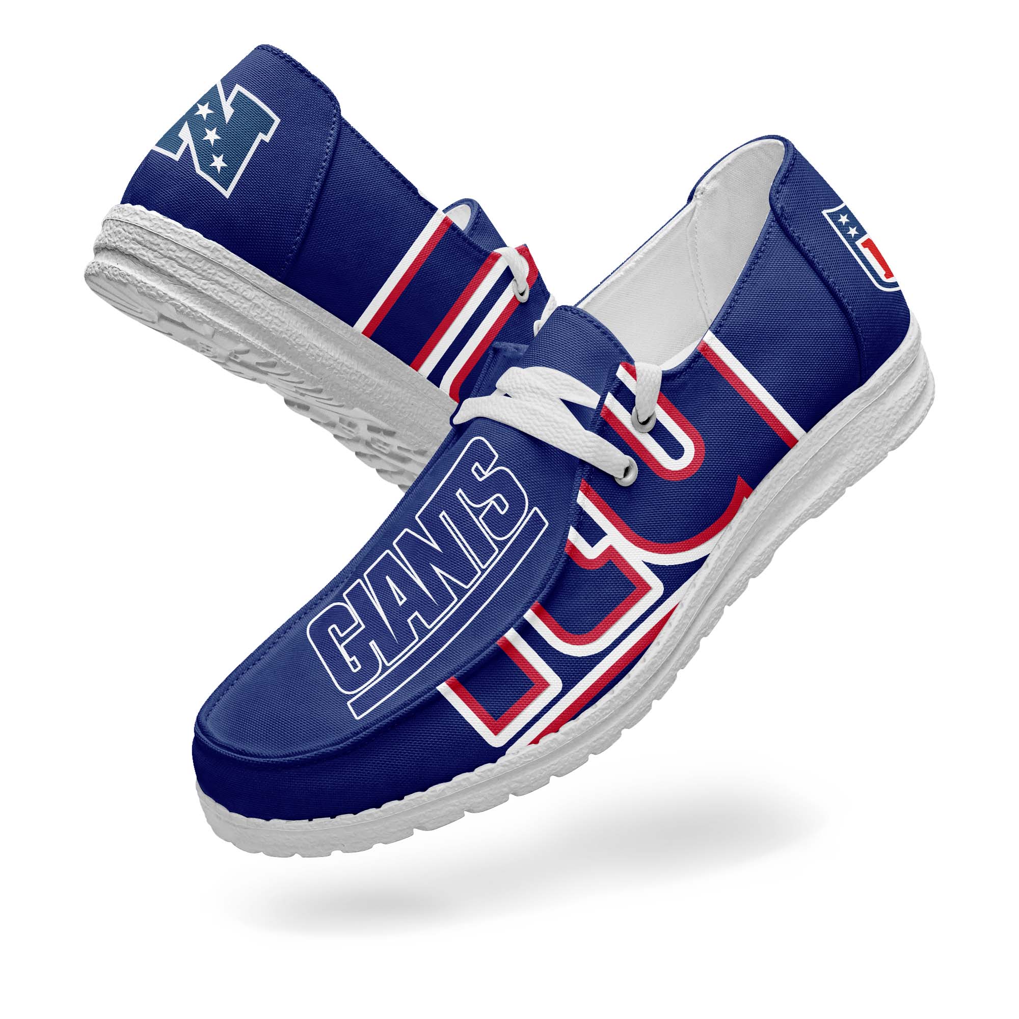 New York Giants Canvas Loafer Shoes PT67770