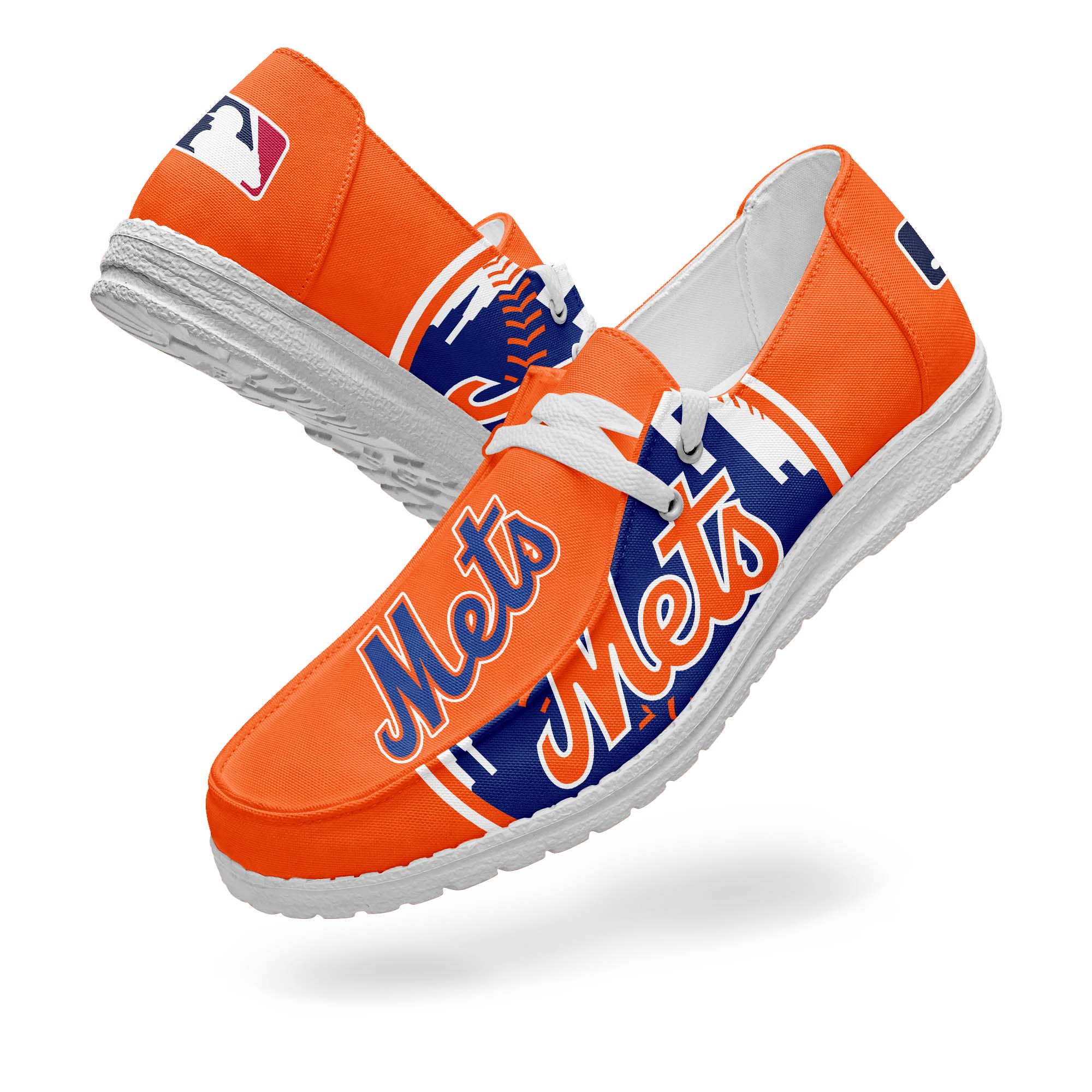 New York Mets Canvas Loafer Shoes PT67800