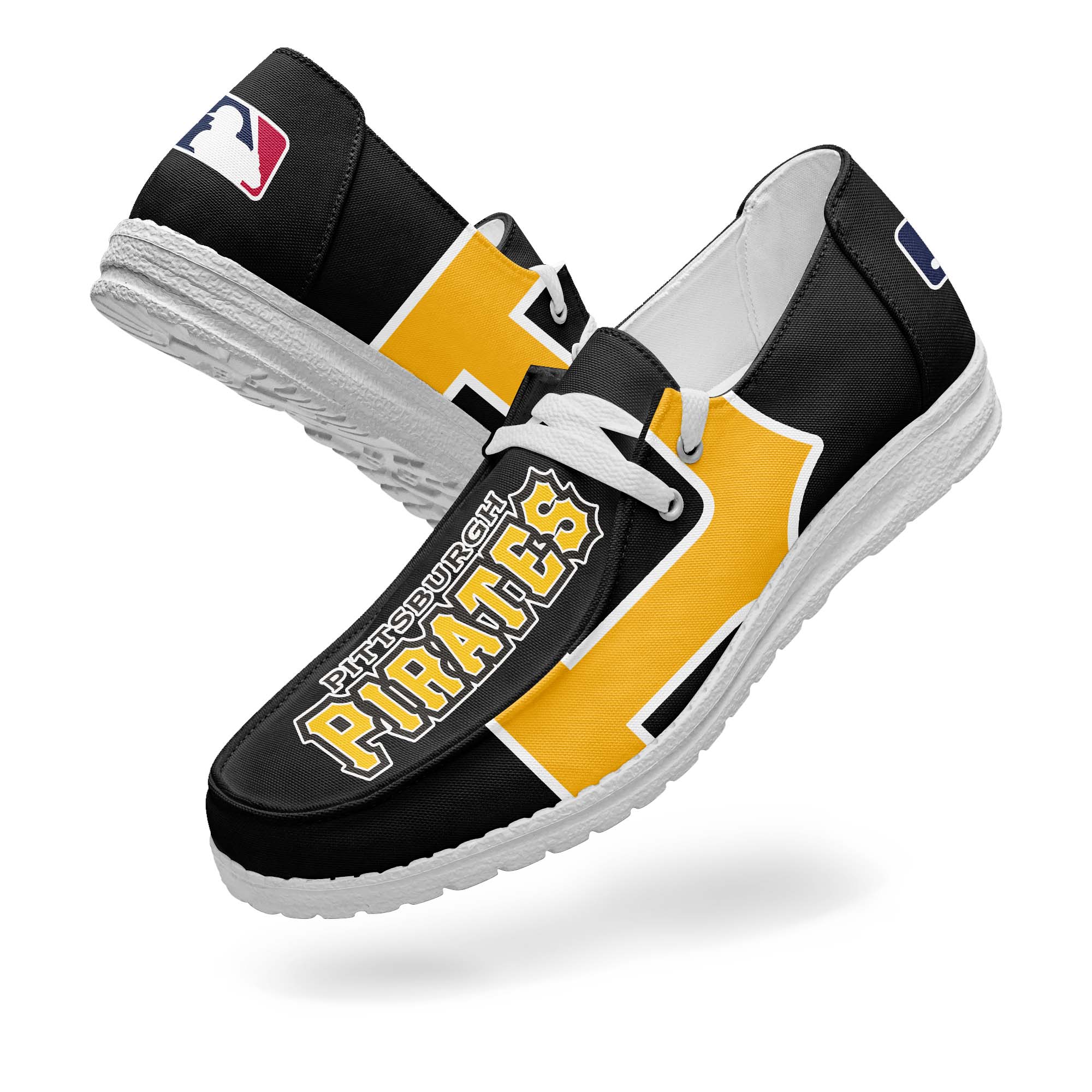 Pittsburgh Pirates Canvas Loafer Shoes PT67803