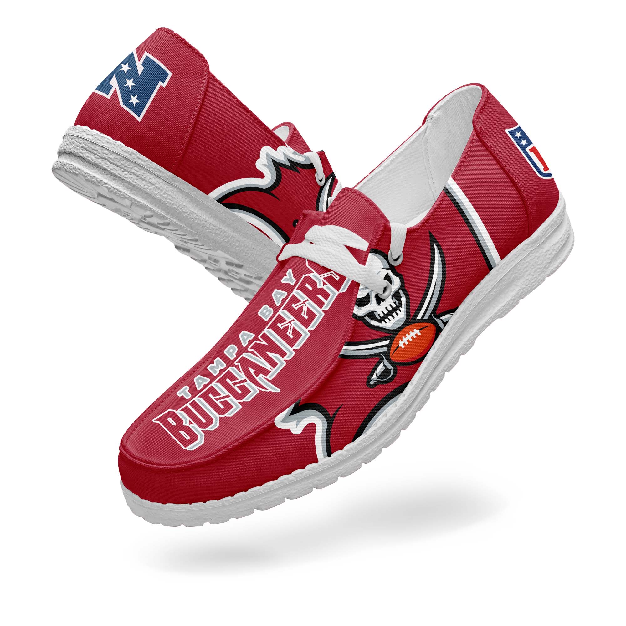 Tampa Bay Buccaneers Canvas Loafer Shoes PT67776