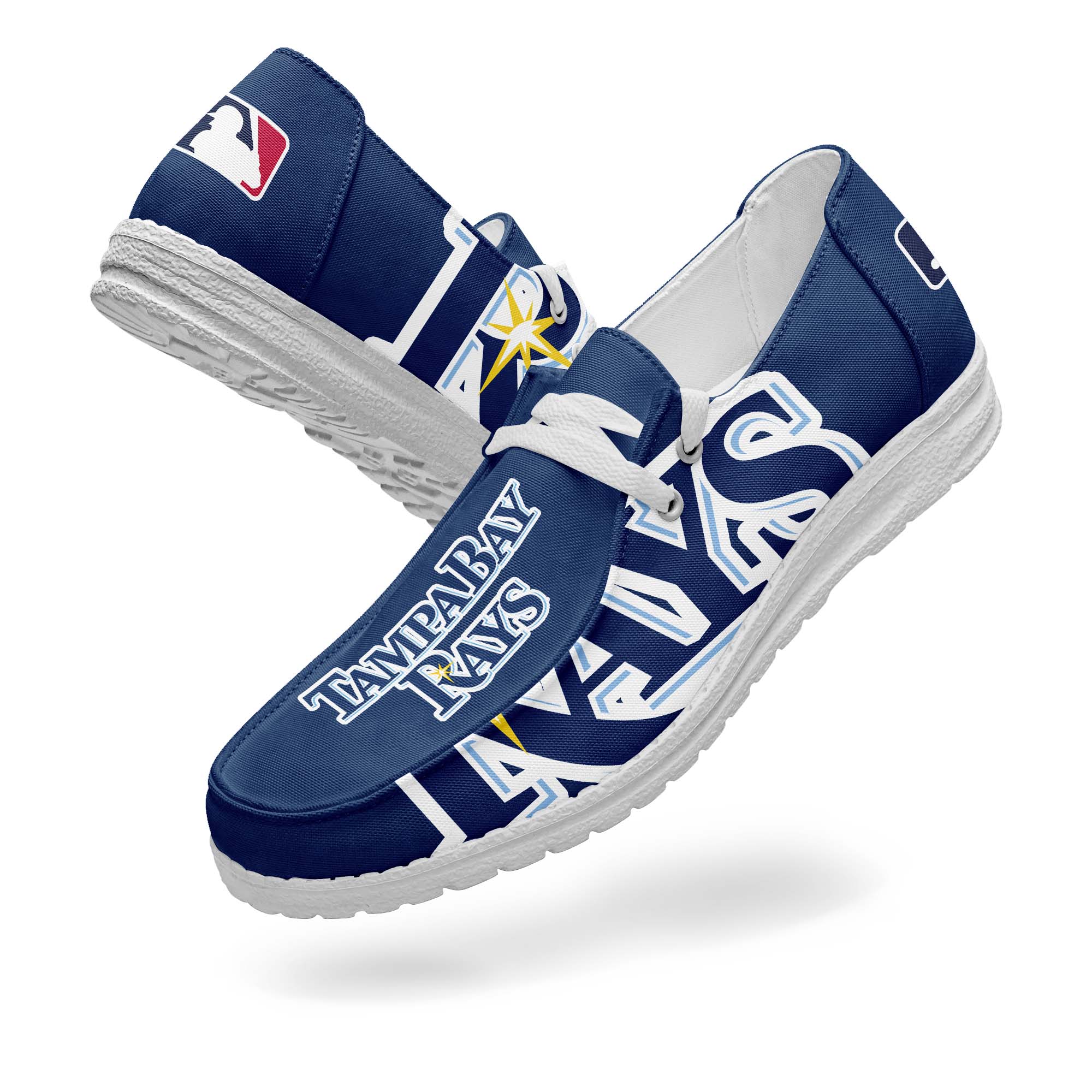 Tampa Bay Rays Canvas Loafer Shoes PT67808