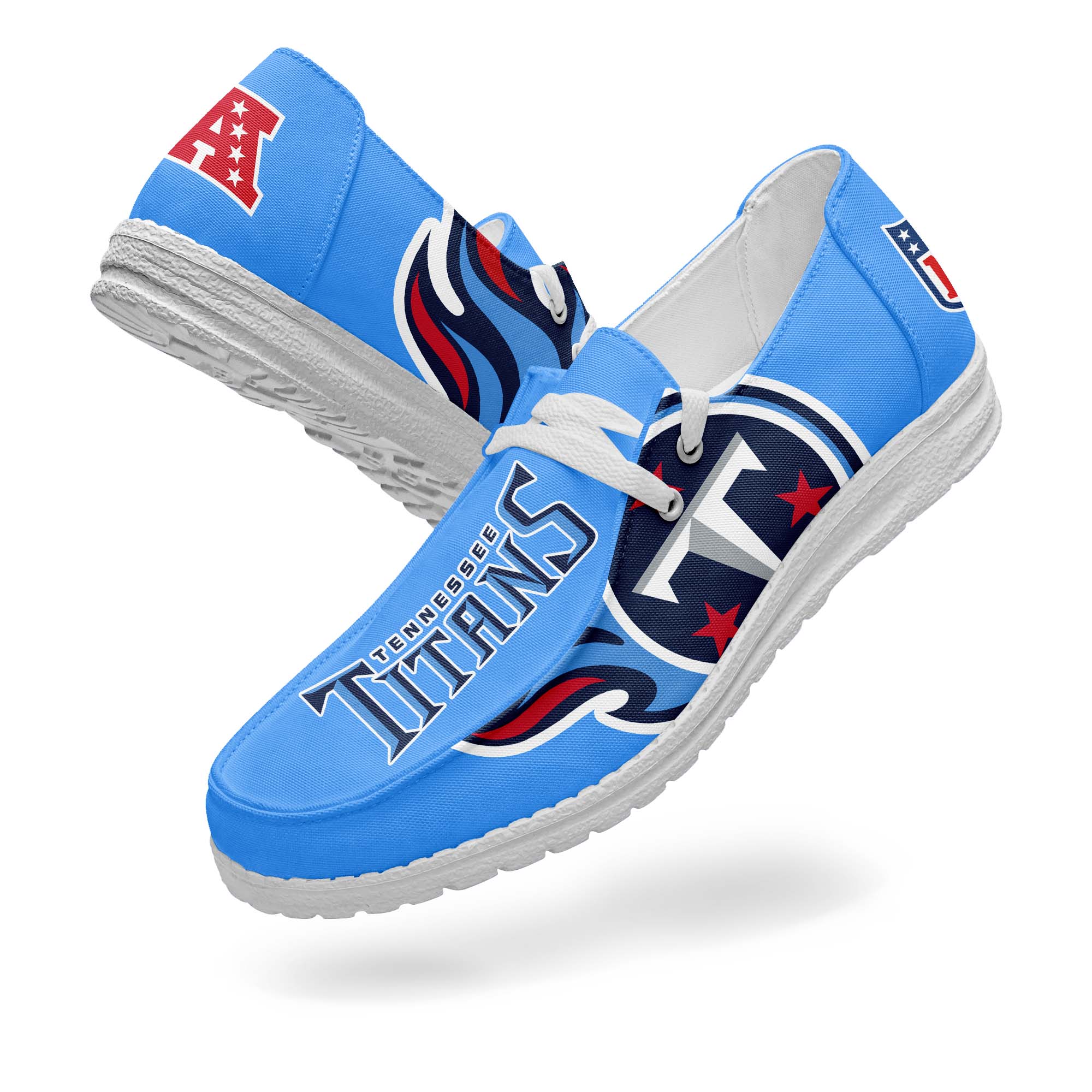 Tennessee Titans Canvas Loafer Shoes PT67777