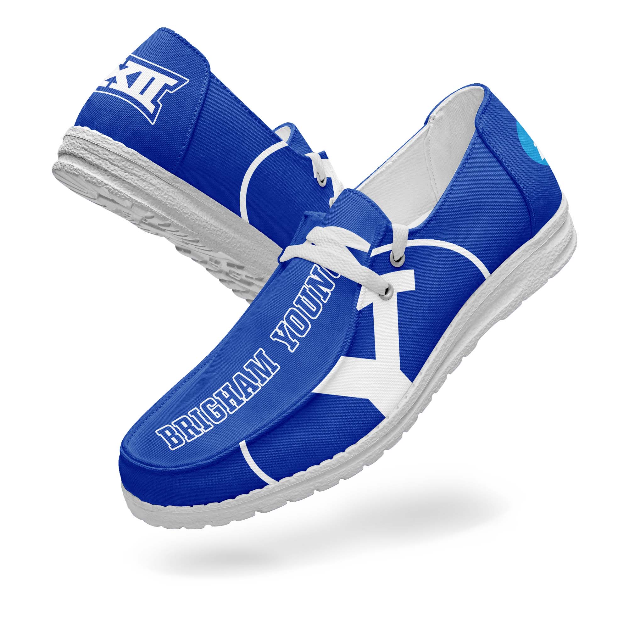 BYU Cougars Canvas Loafer Shoes PT67884