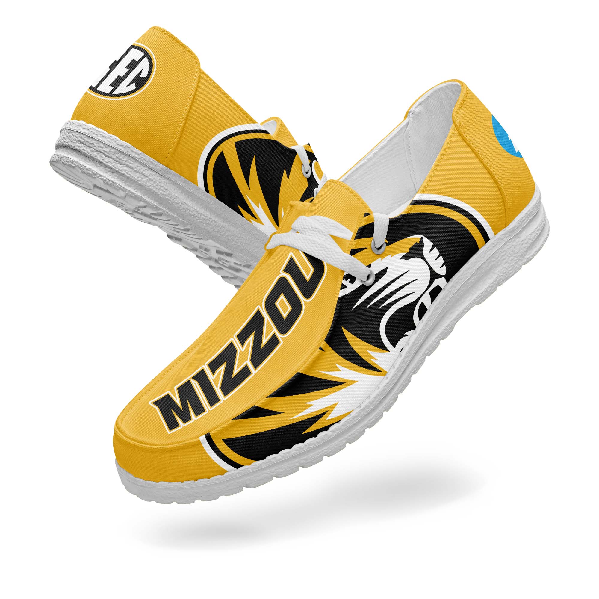 Missouri Tigers Canvas Loafer Shoes PT67892
