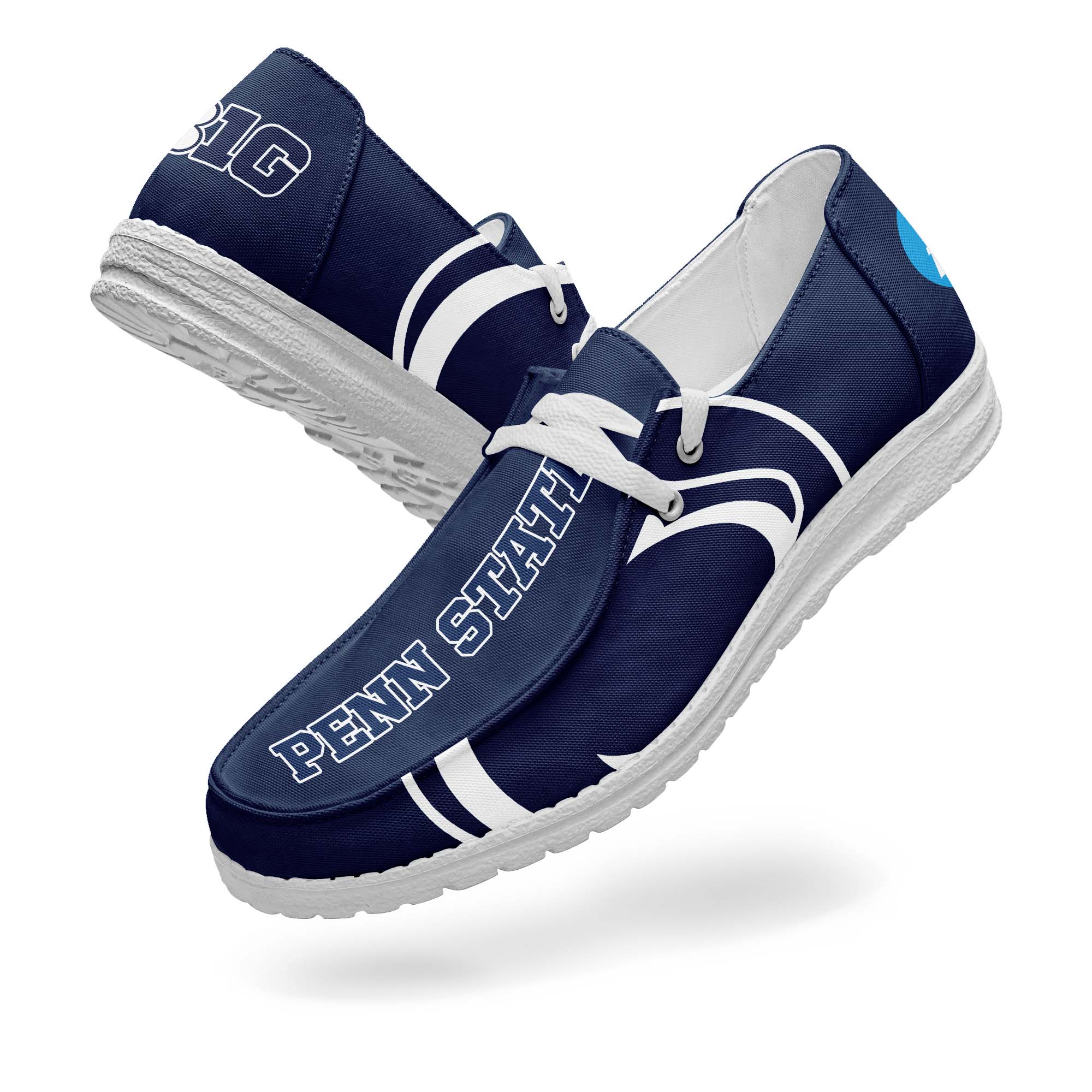 Penn State Nittany Lions Canvas Loafer Shoes PT67897