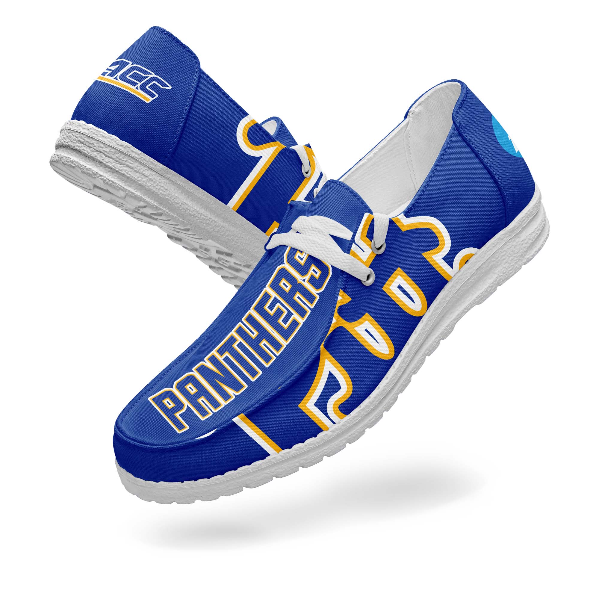 Pittsburgh Panthers Canvas Loafer Shoes PT67898
