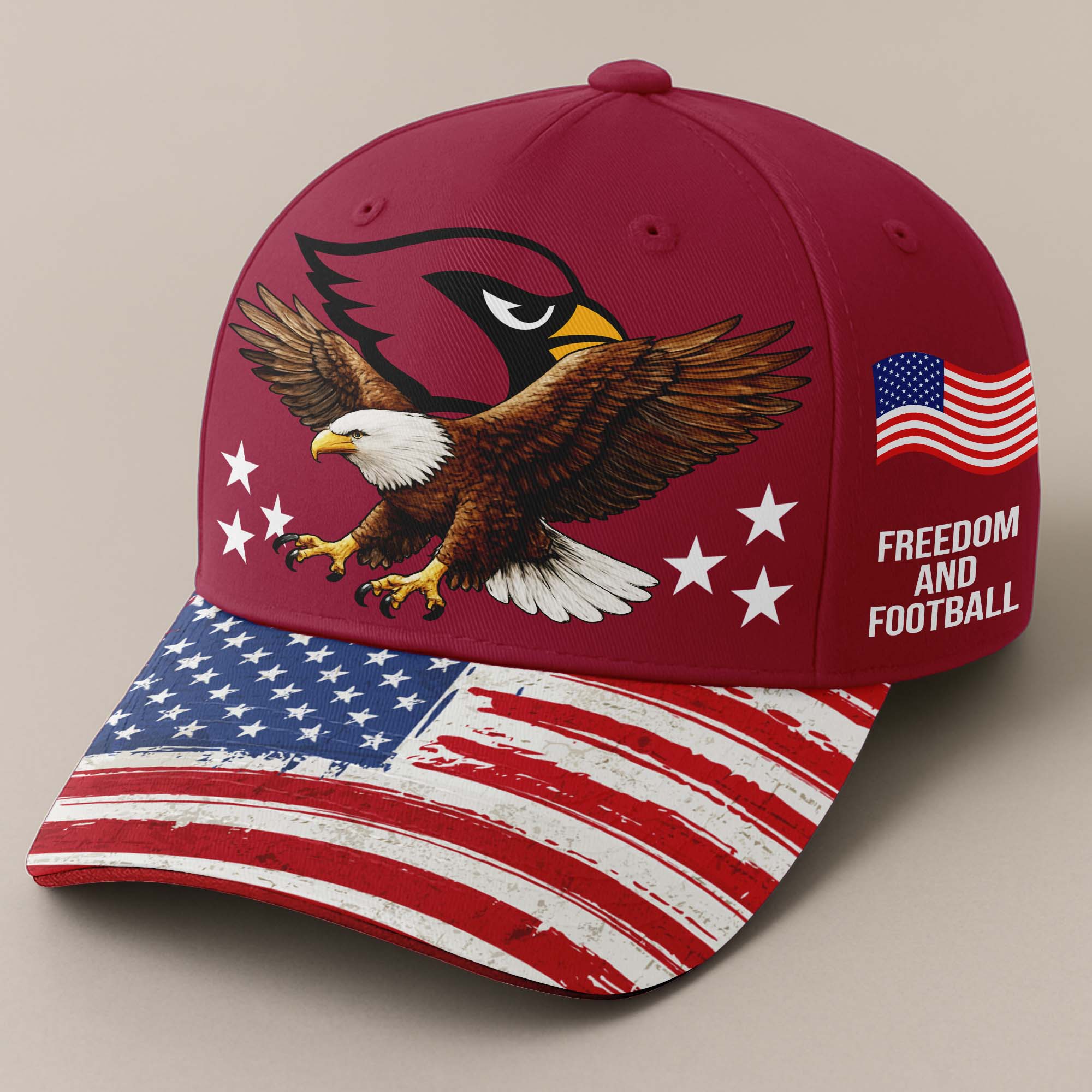Arizona Cardinals Independence Day Cap PT67982