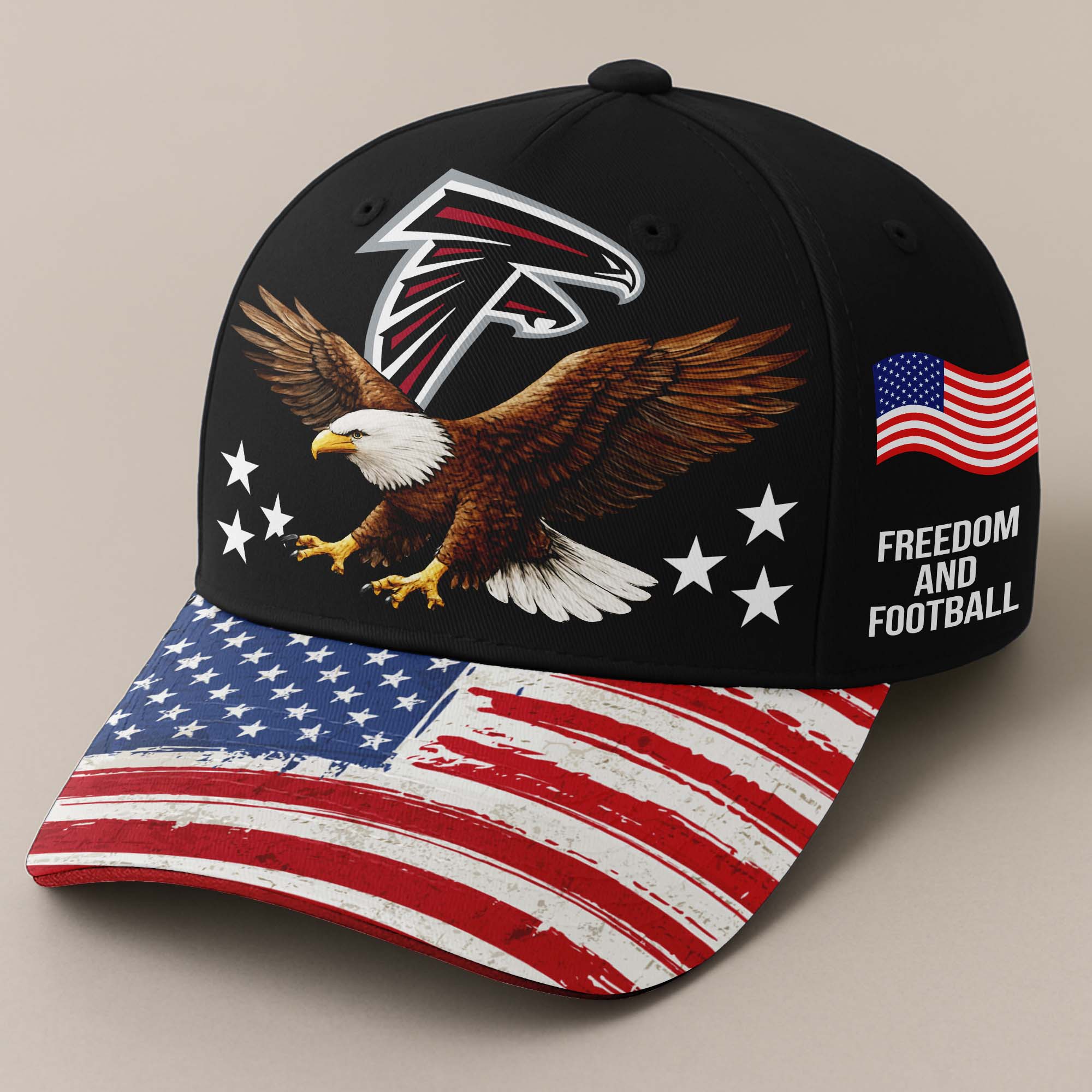 Atlanta Falcons Independence Day Cap PT67984
