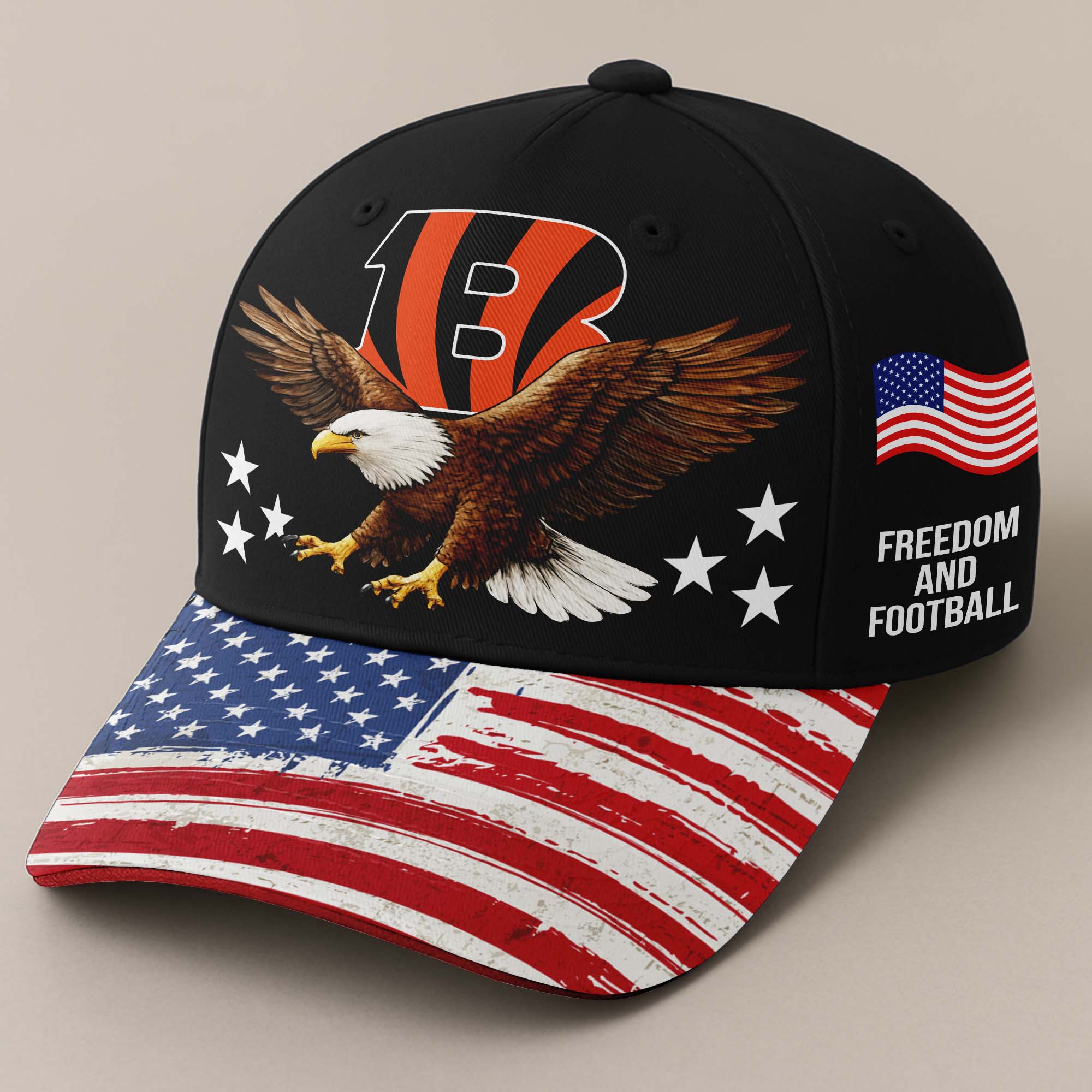 Cincinnati Bengals Independence Day Cap PT67990
