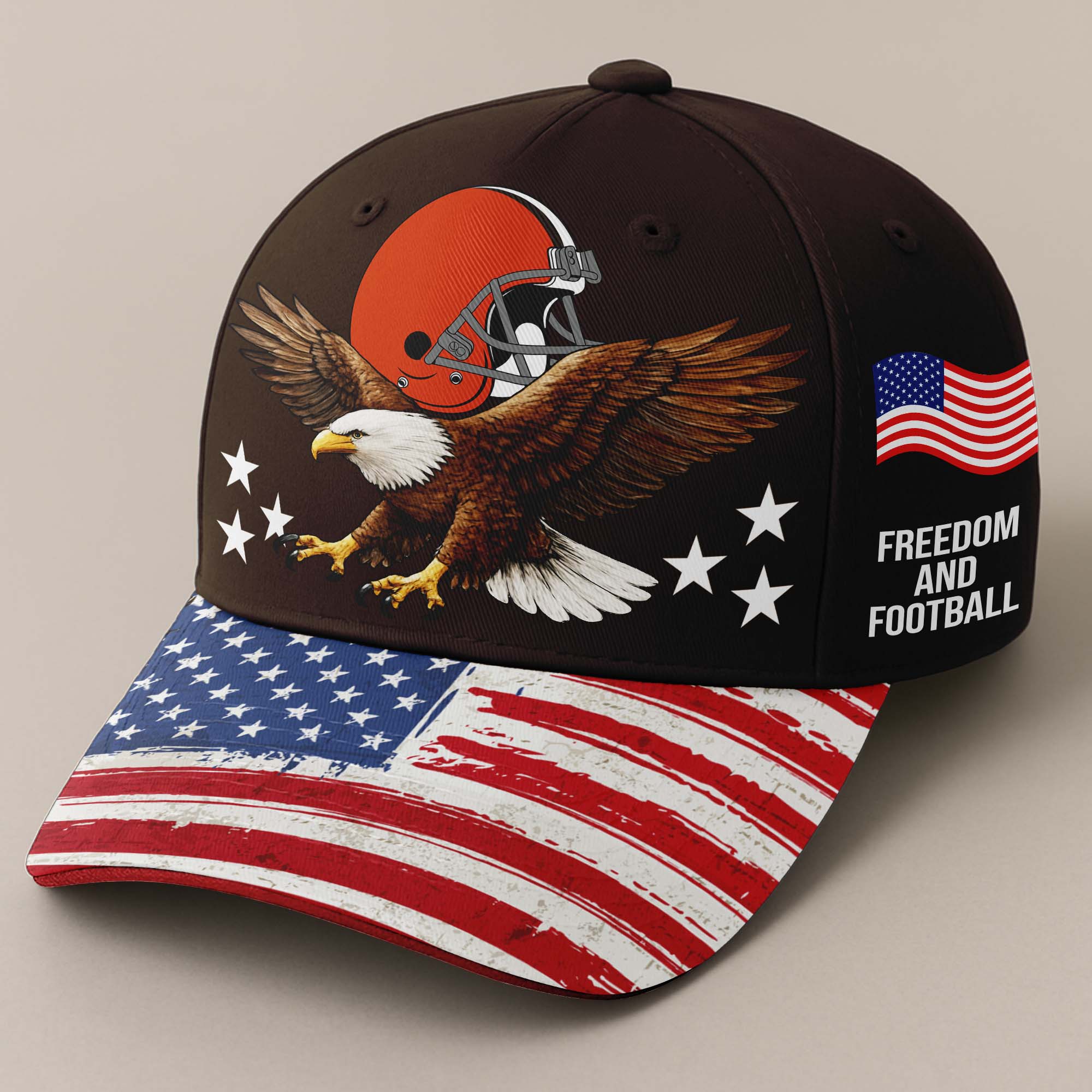 Cleveland Browns Independence Day Cap PT67992