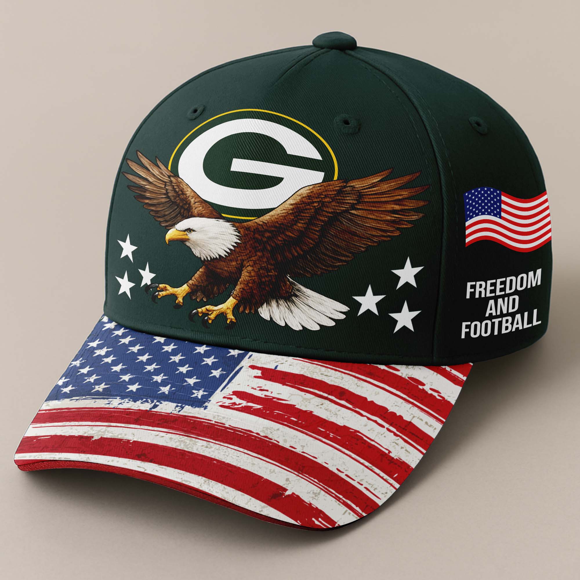 Green Bay Packers Independence Day Cap PT67998