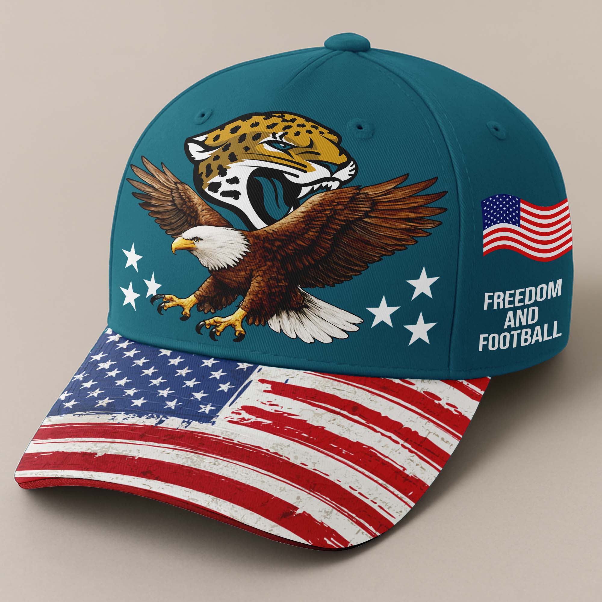 Jacksonville Jaguars Independence Day Cap PT68001