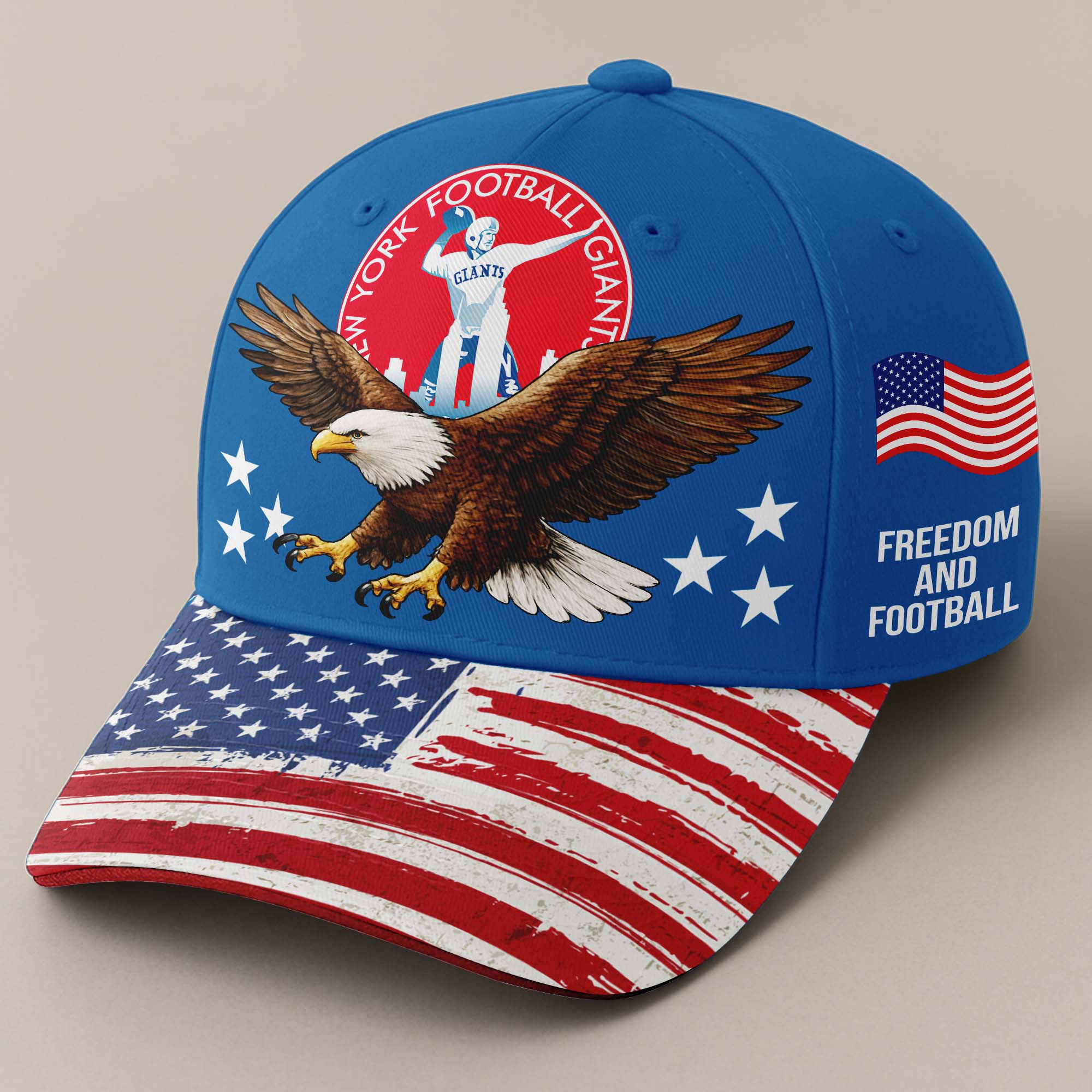 New York Giant Independence Day Cap PT68012