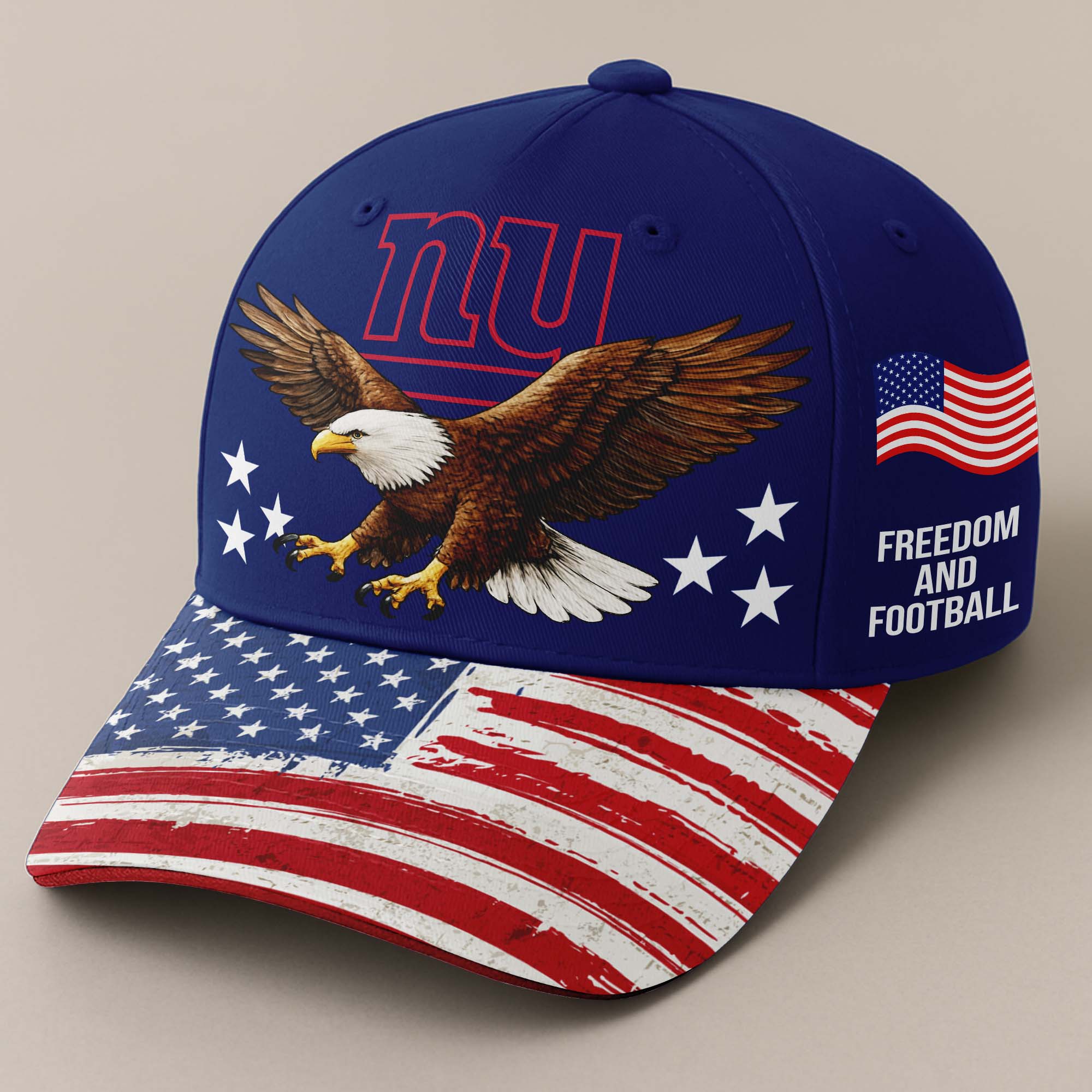 New York Giant Independence Day Cap PT68013