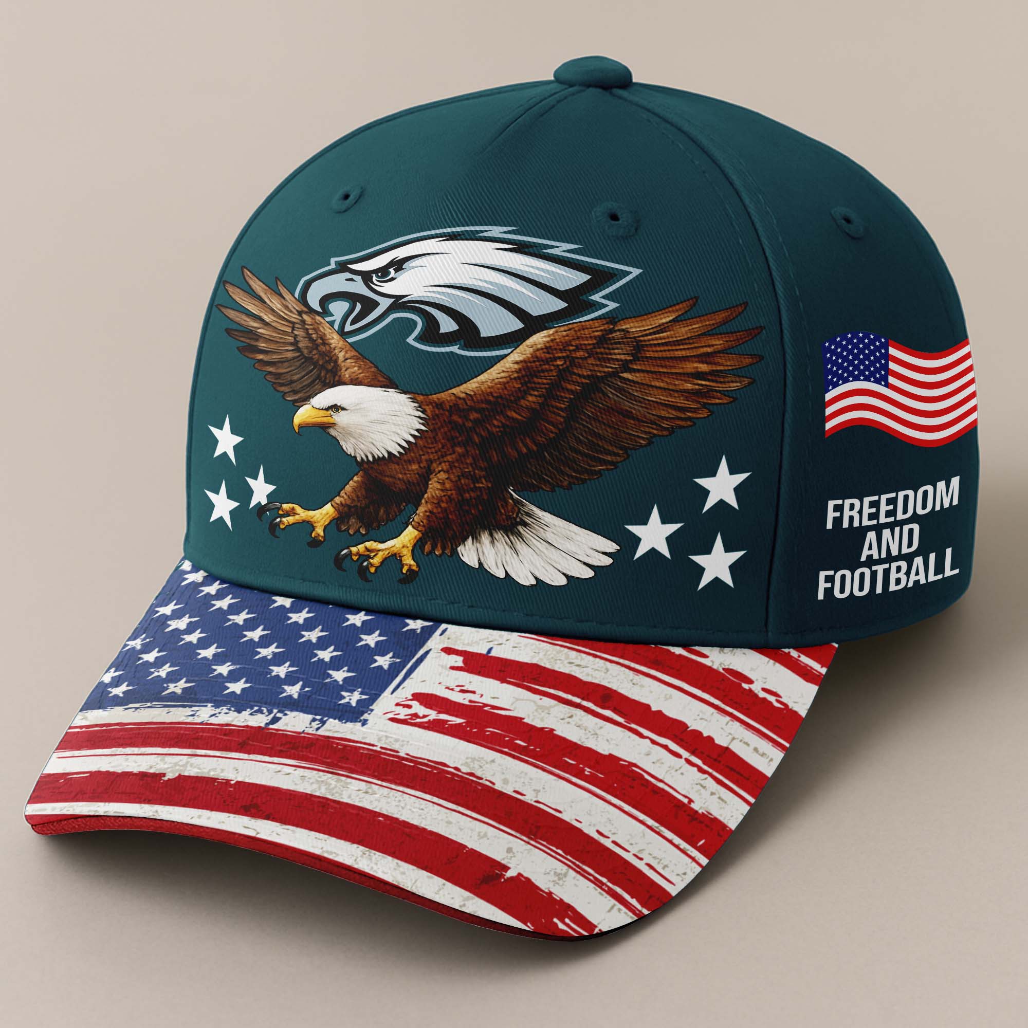 Philadelphia Eagles Independence Day Cap PT68016