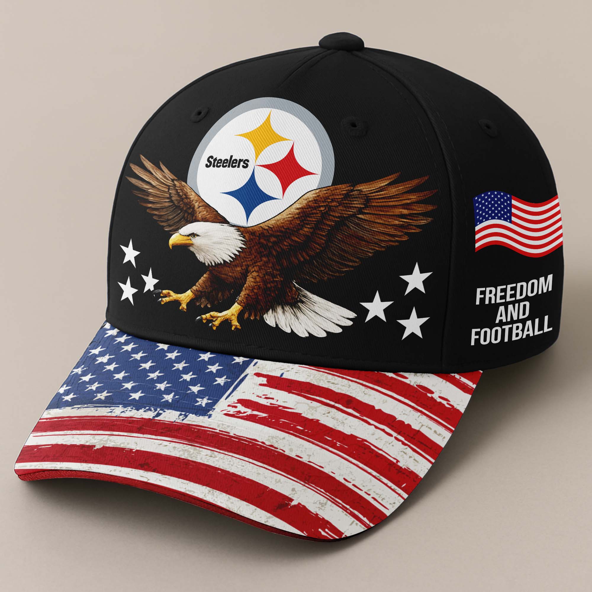 Pittsburgh Steelers Independence Day Cap PT68017