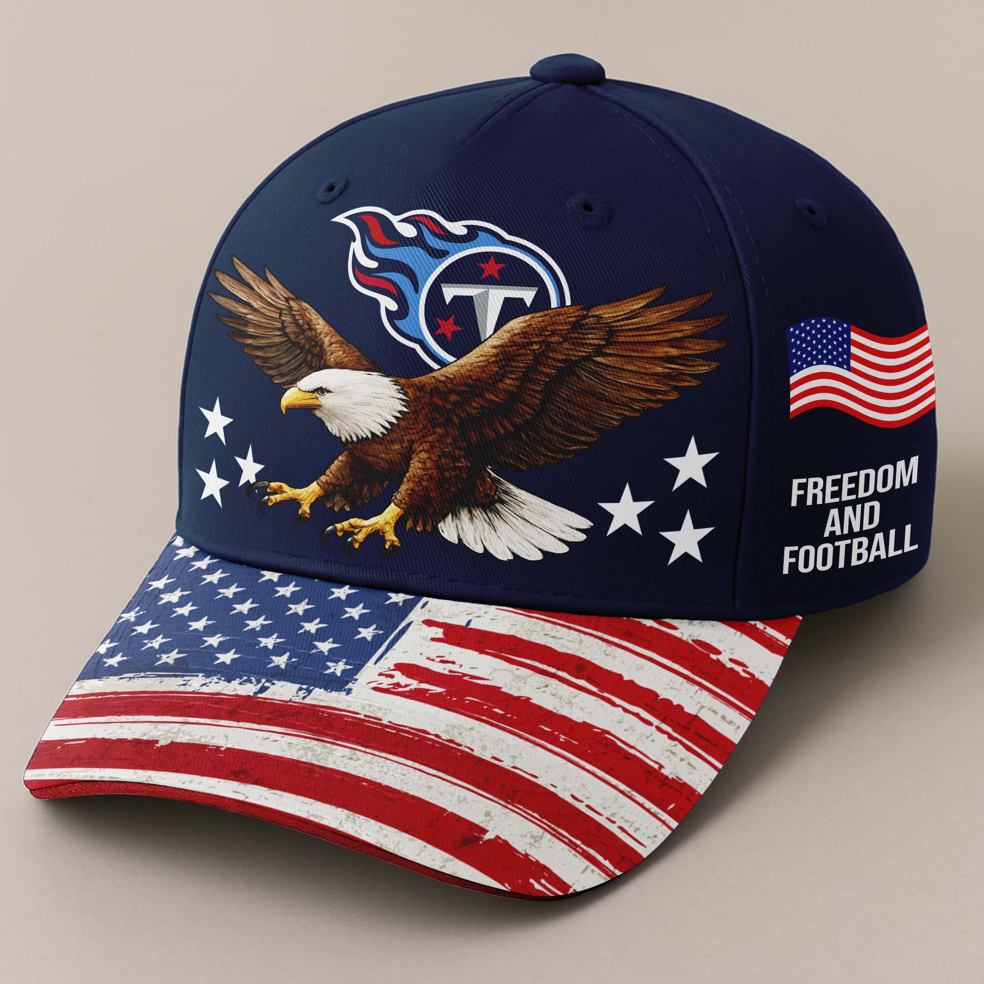 Tennessee Titans Independence Day Cap PT68021
