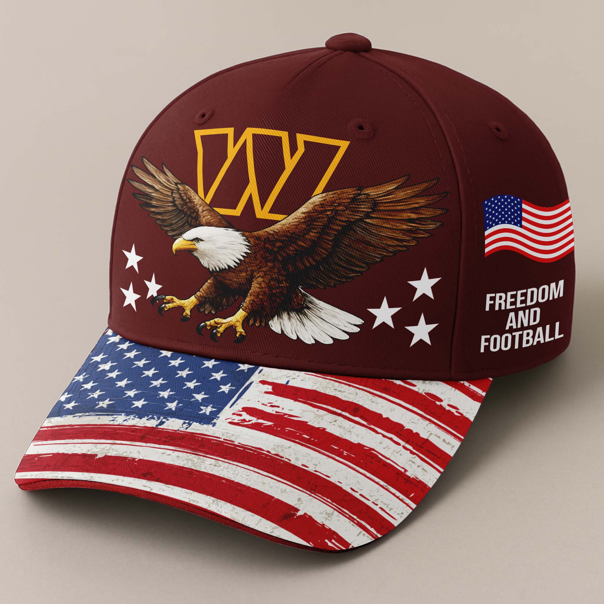 Washington Commanders Independence Day Cap PT68022