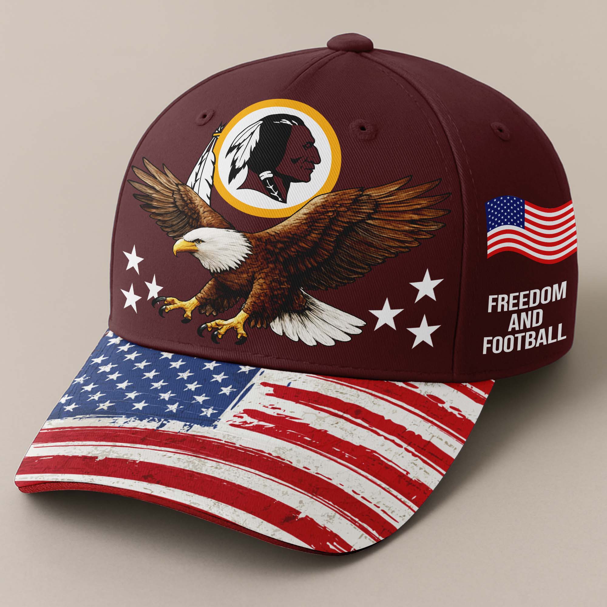 Washington Redskins Independence Day Cap PT68023