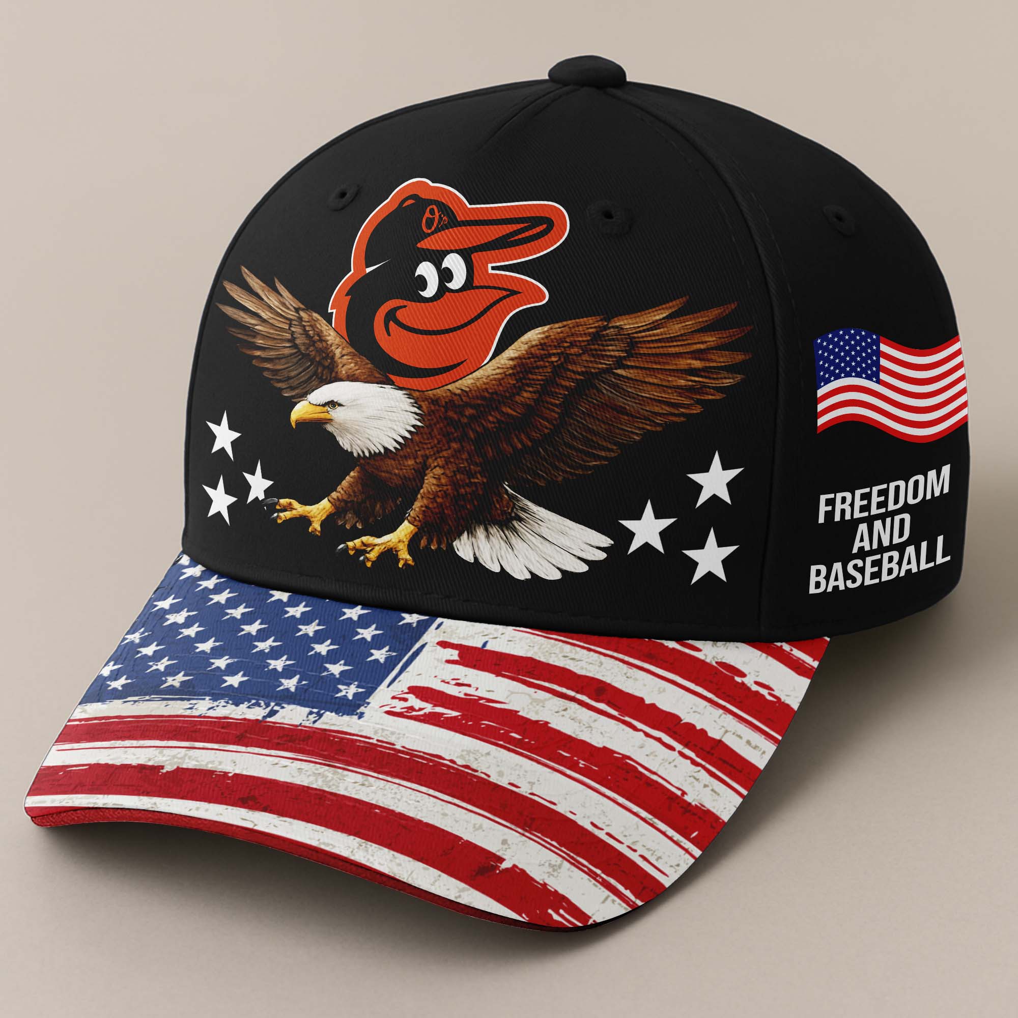 Baltimore Orioles Independence Day Cap PT68219