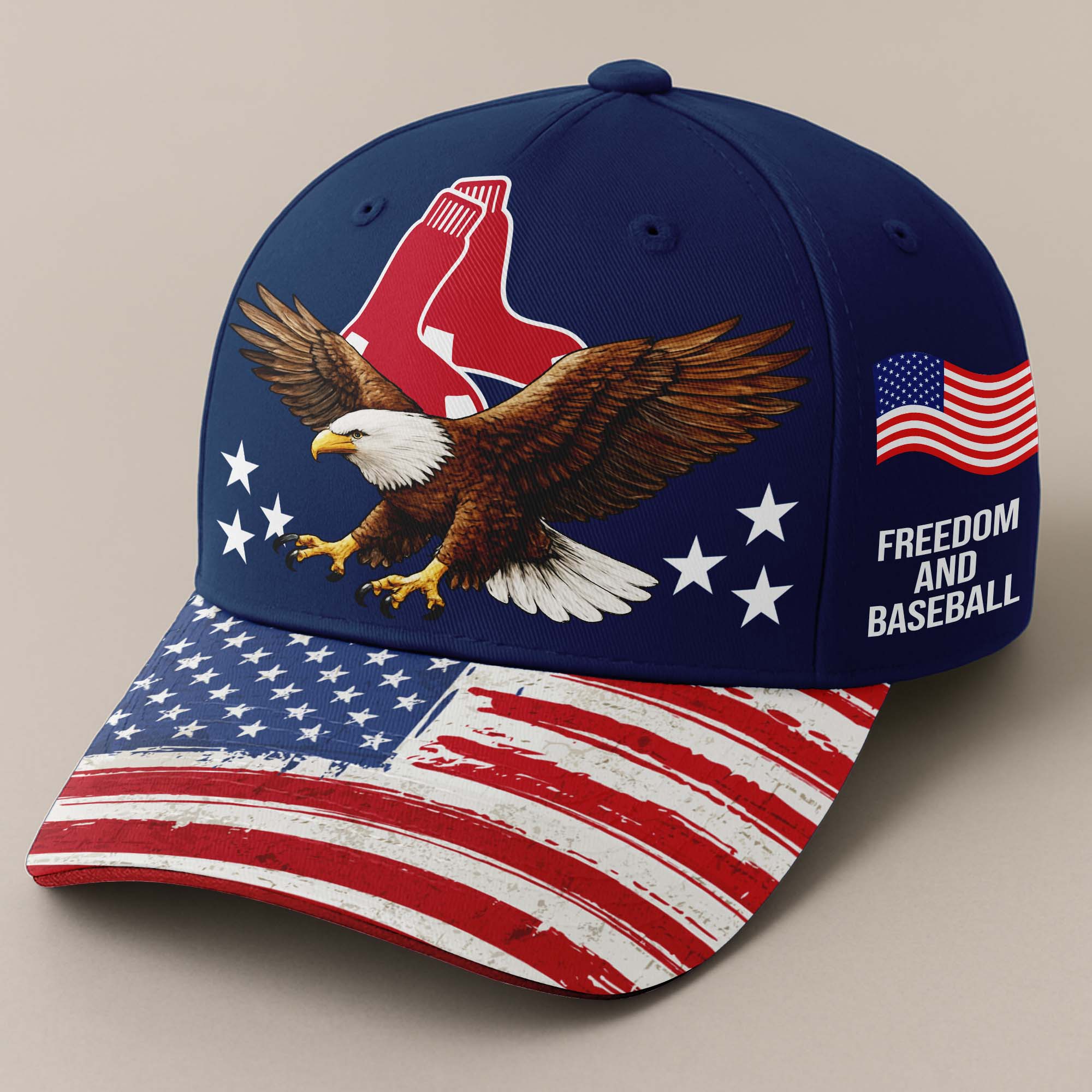 Boston Red Sox Independence Day Cap PT68220