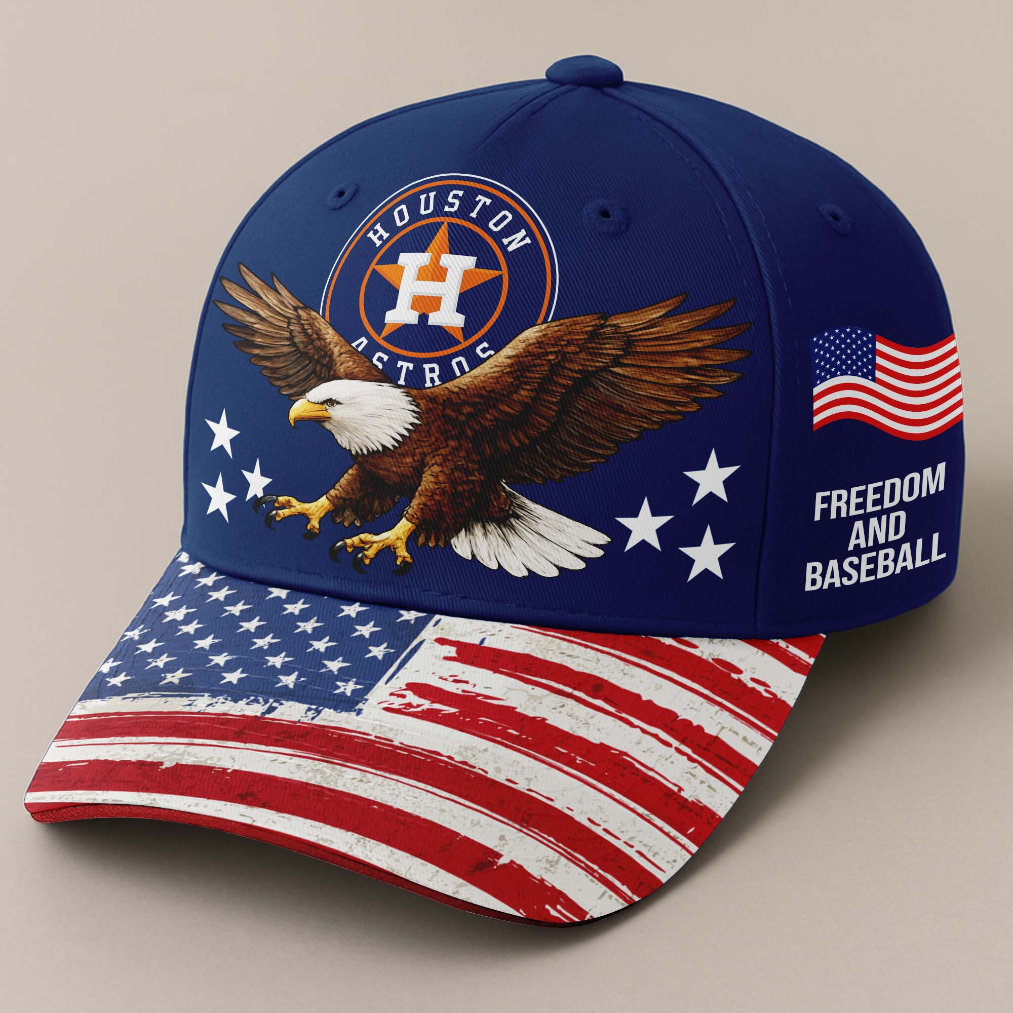 Houston Astros Independence Day Cap PT68227