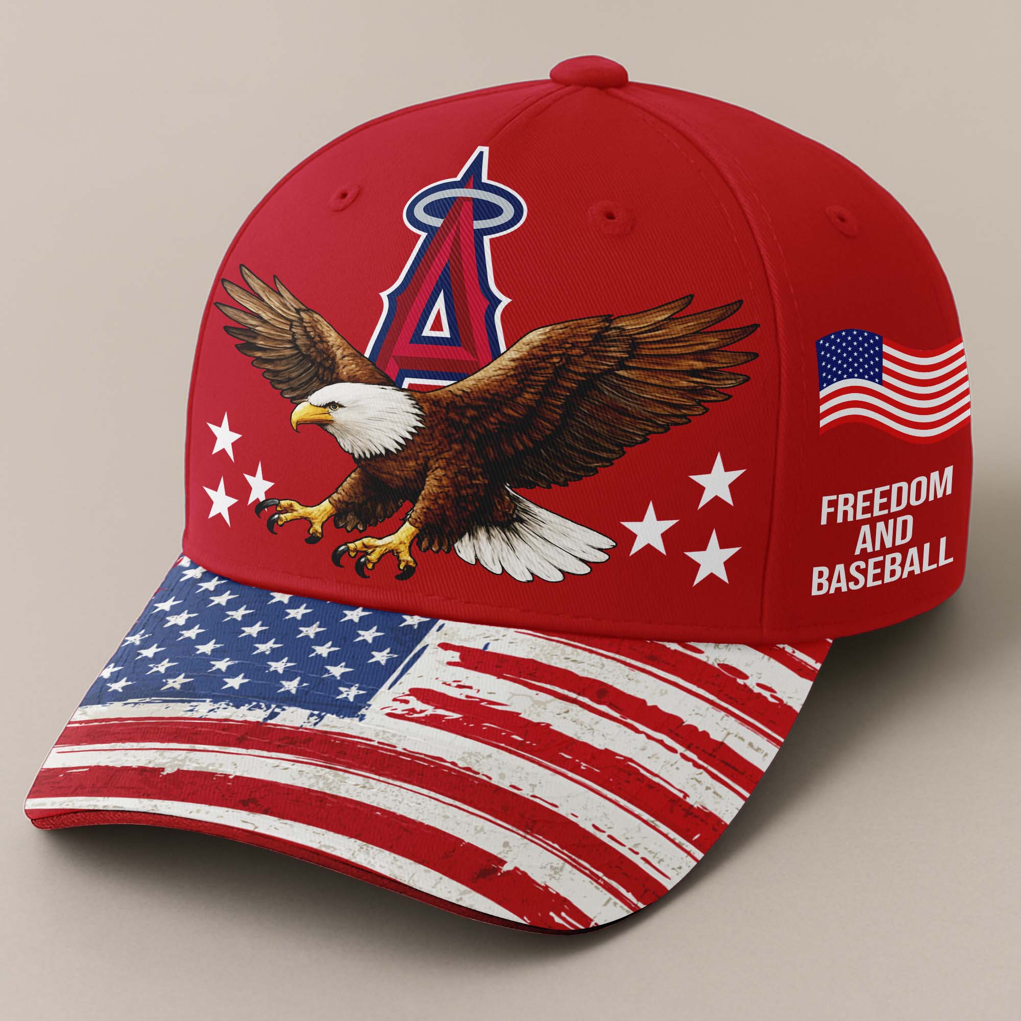 Los Angeles Angels Independence Day Cap PT68229