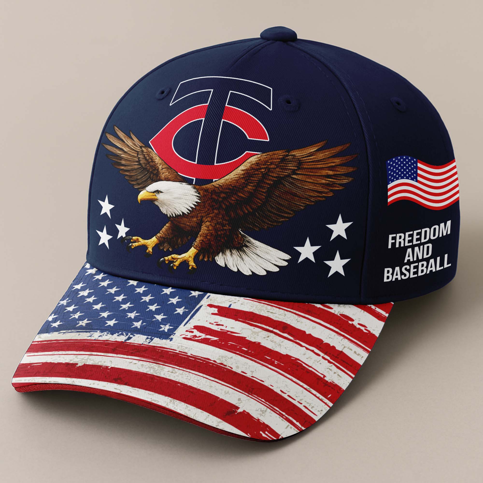 Minnesota Twins Independence Day Cap PT68233