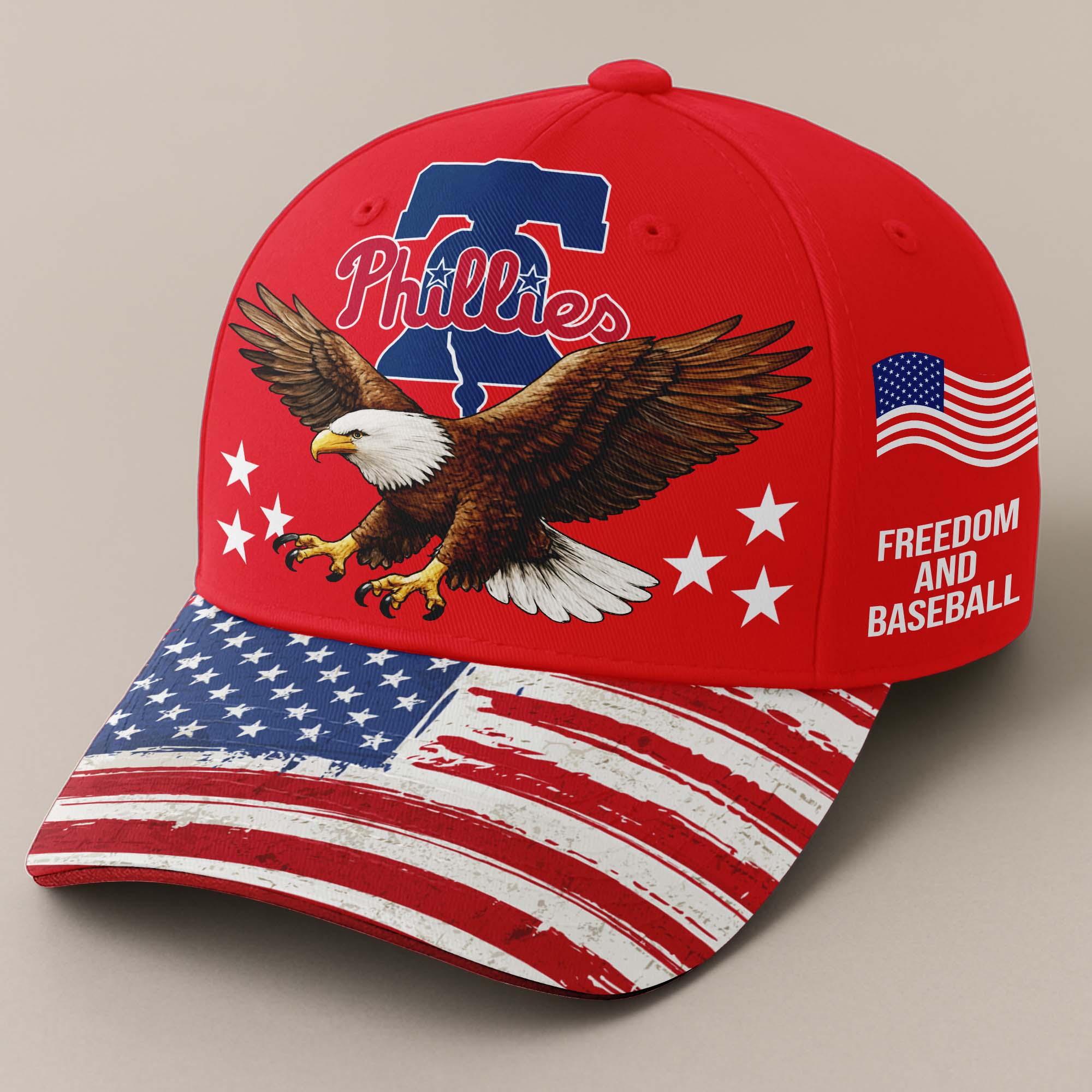 Philadelphia Phillies Independence Day Cap PT68236